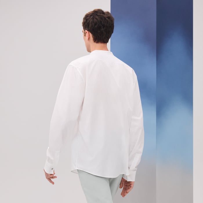 Blanc Coup Double Straight Cut Shirt