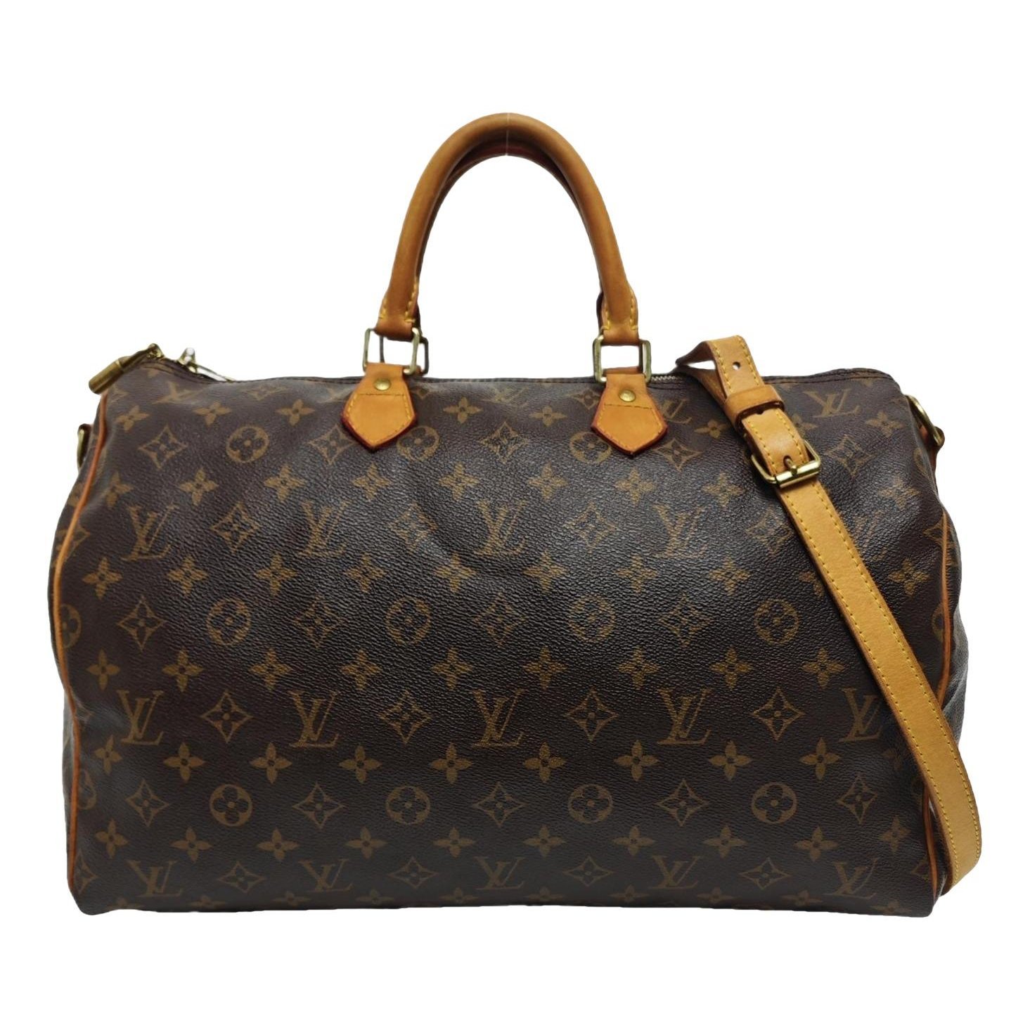 Nano Speedy / Mini HL leather handbag