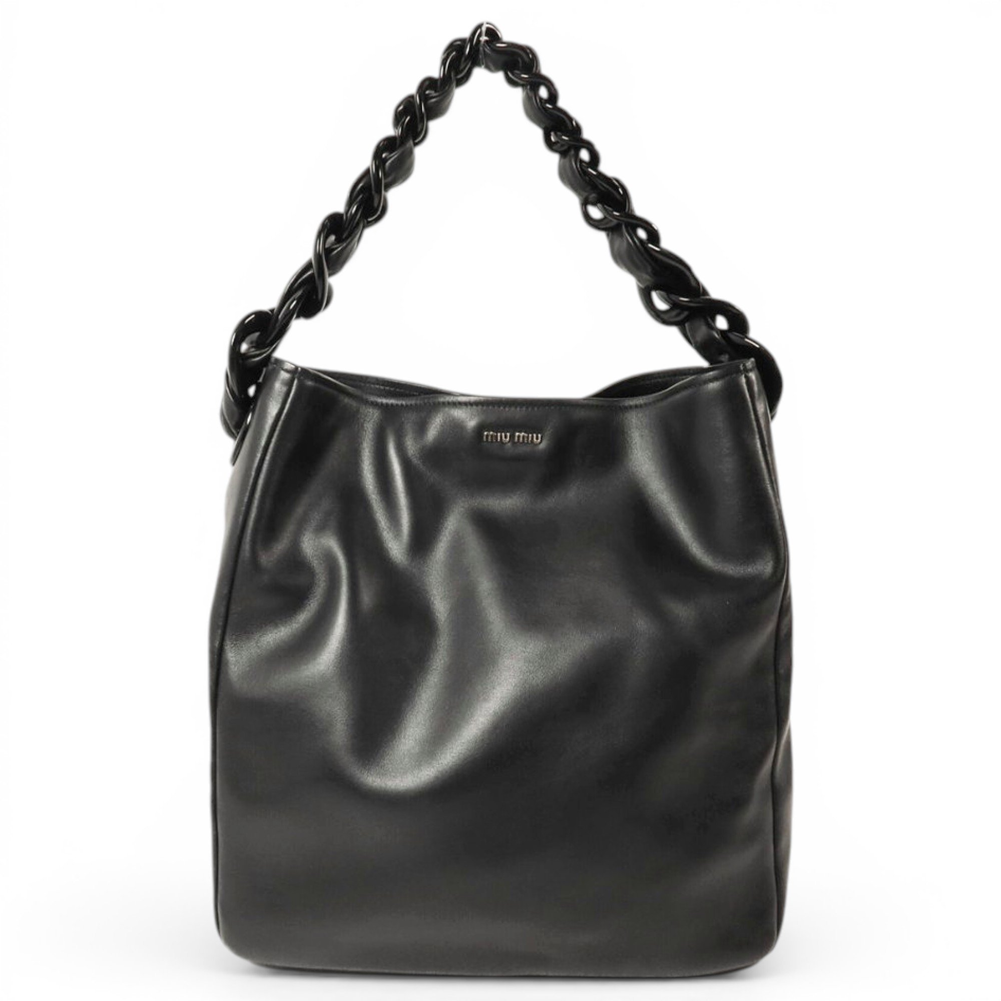 Leather handbag