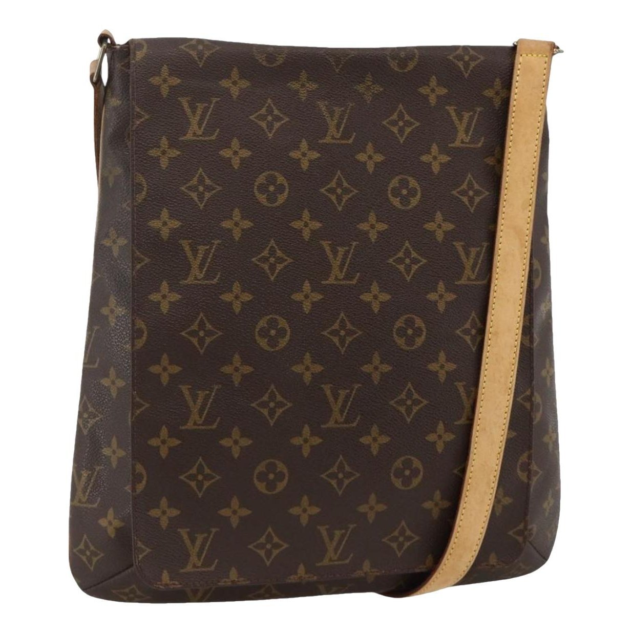 Musette cashmere handbag