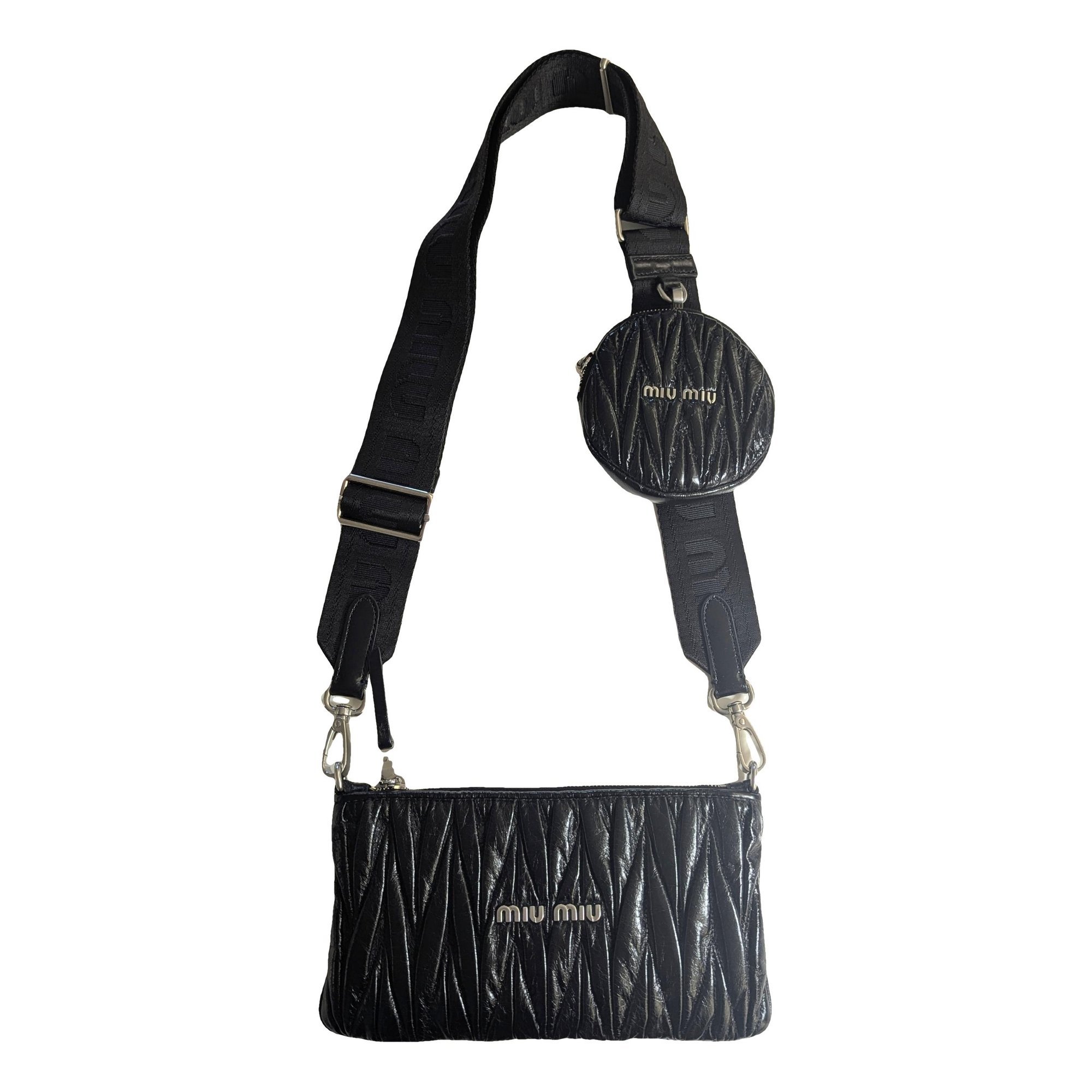 Leather crossbody bag