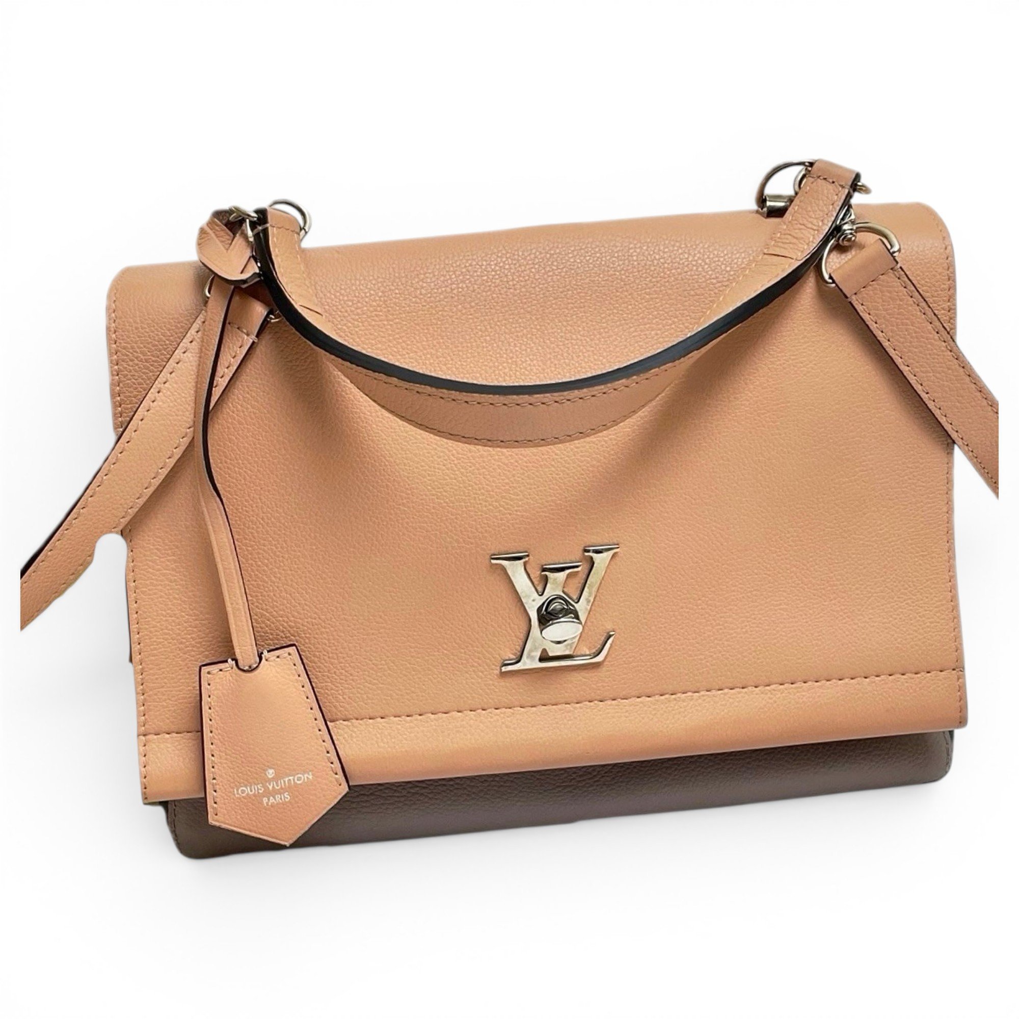 Lockme leather handbag