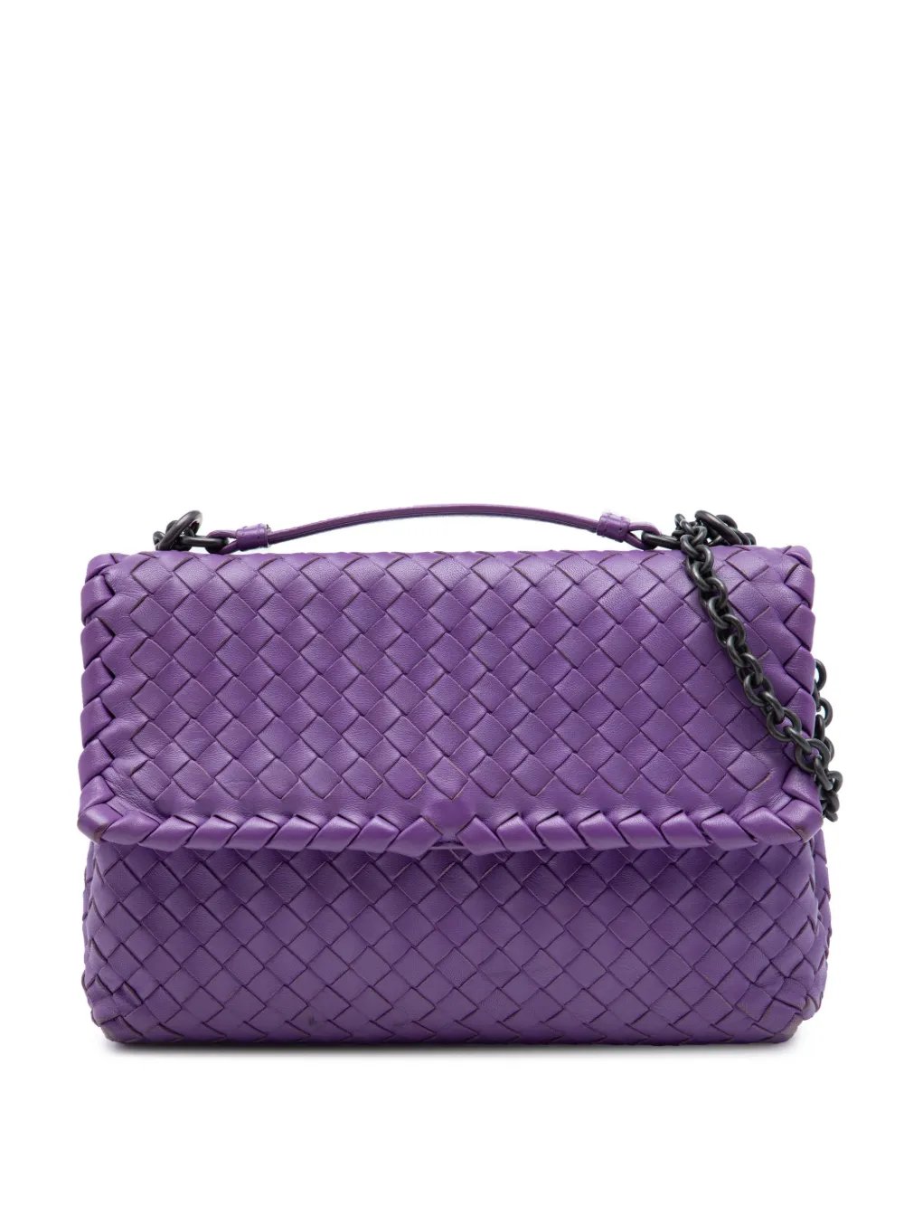 2012-2026 Small Nappa Intrecciato Olimpia crossbody bag