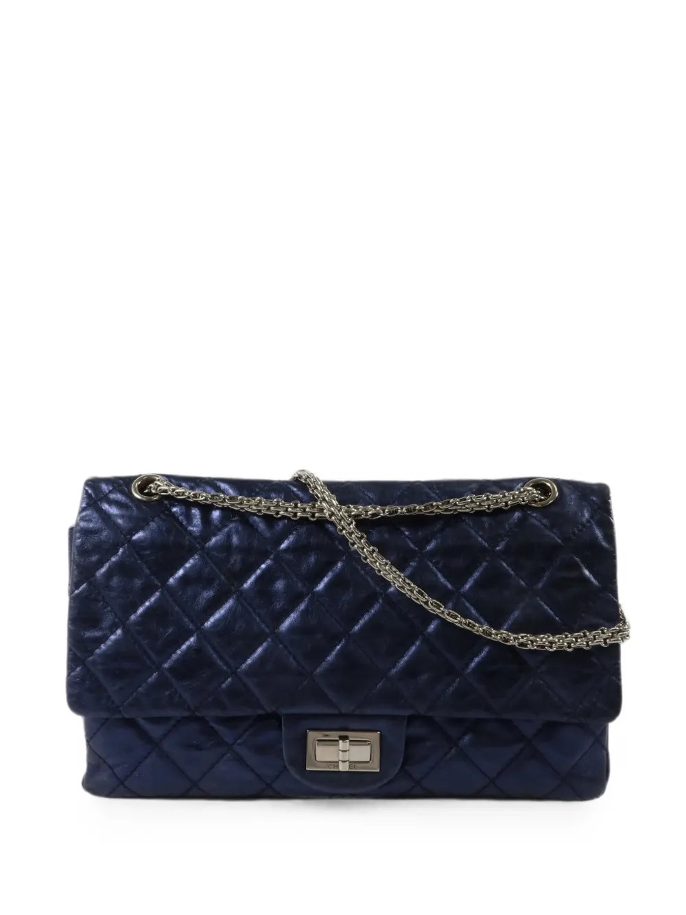 maxi 2.55 diamond-quilted shoulder bag