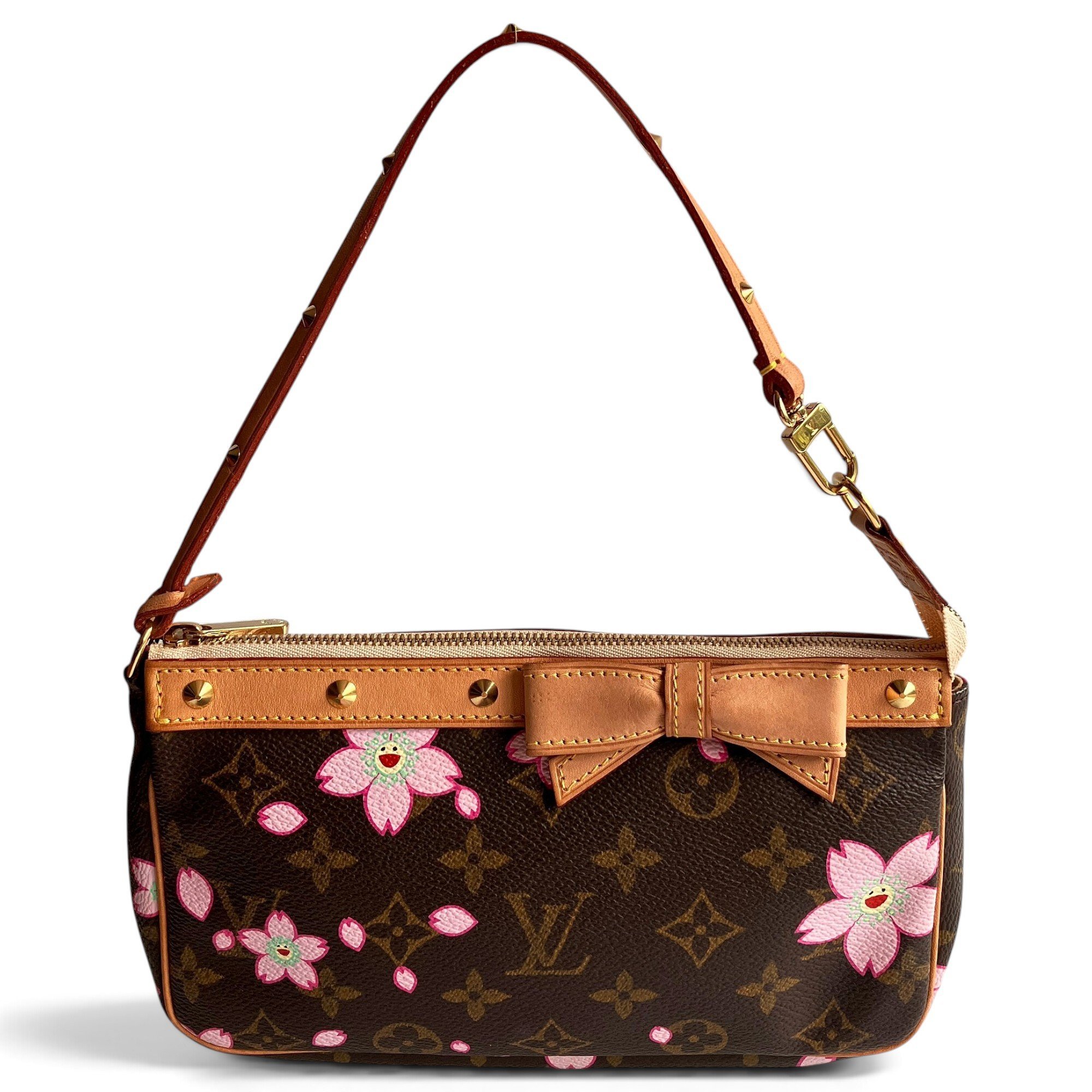 Louis Vuitton Pochette Accessoire leather handbag