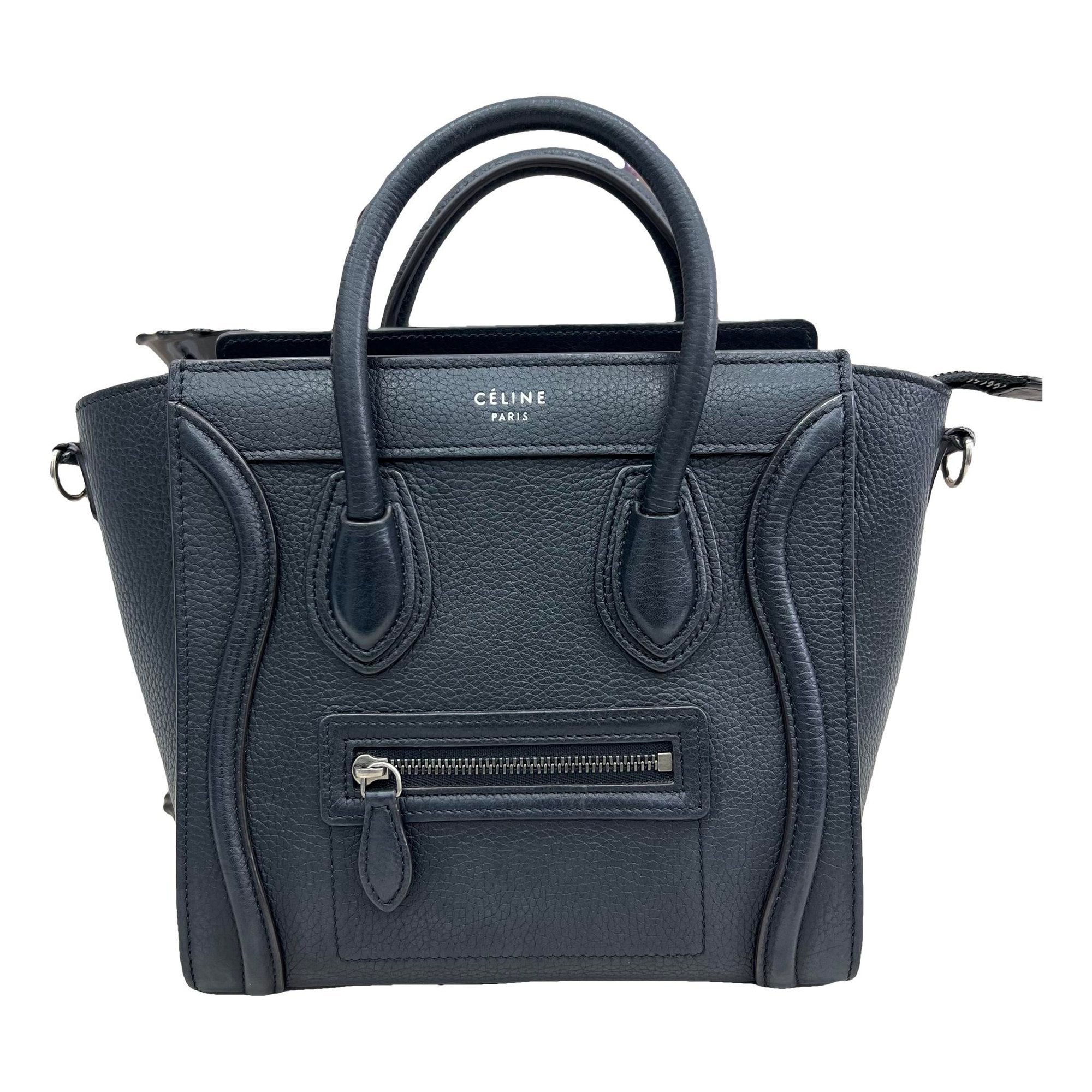 Luggage leather handbag