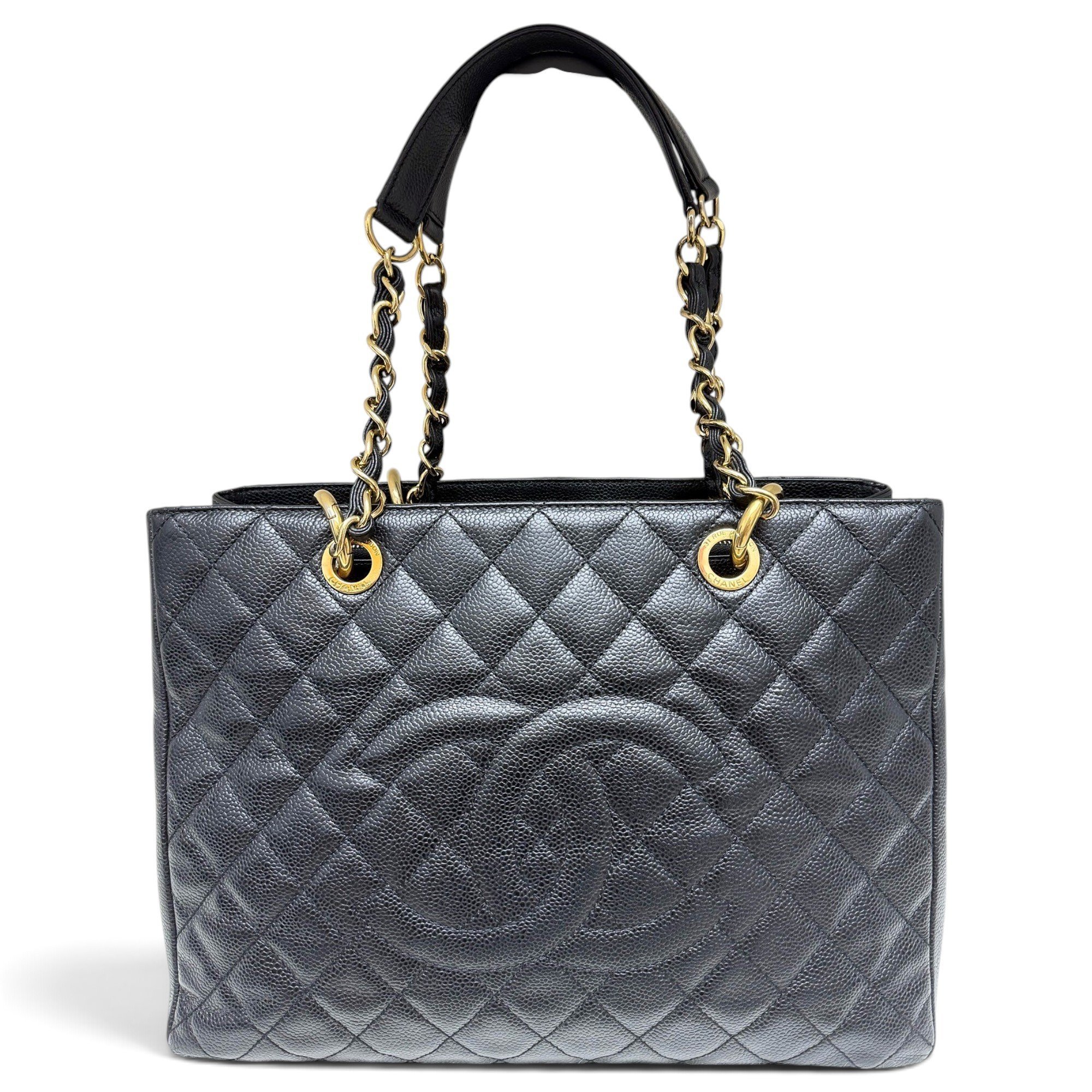 Grand shopping leather handbag