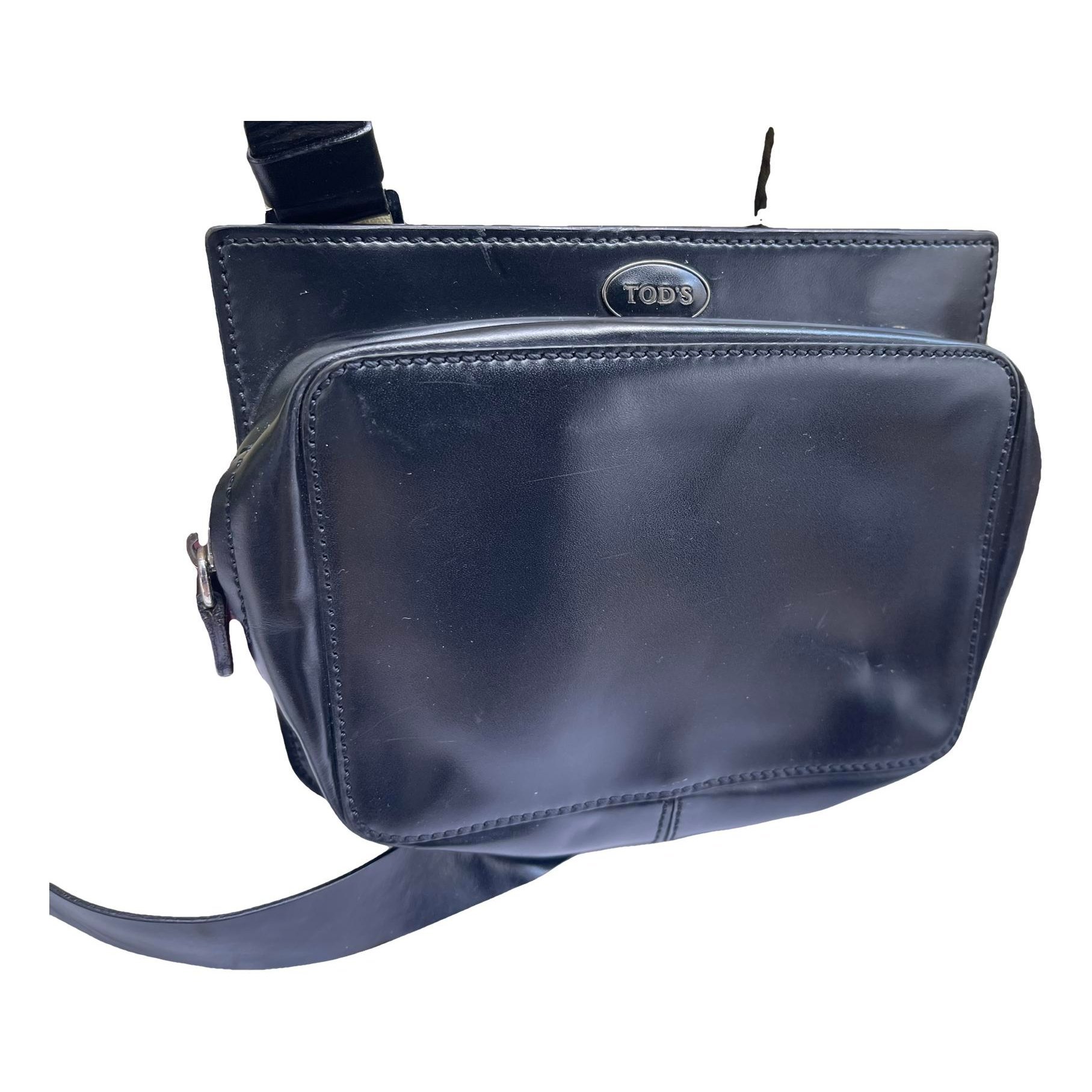 Patent leather crossbody bag