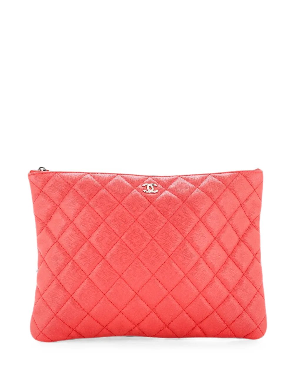 O Case Quilted Caviar Medium clutch bag