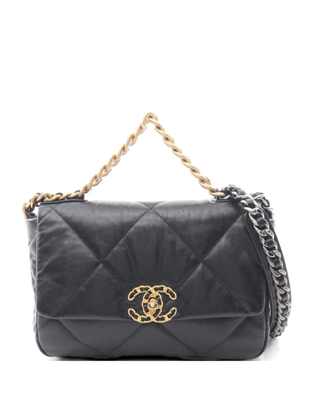 2019 Dizeneuf matelasse shoulder bag