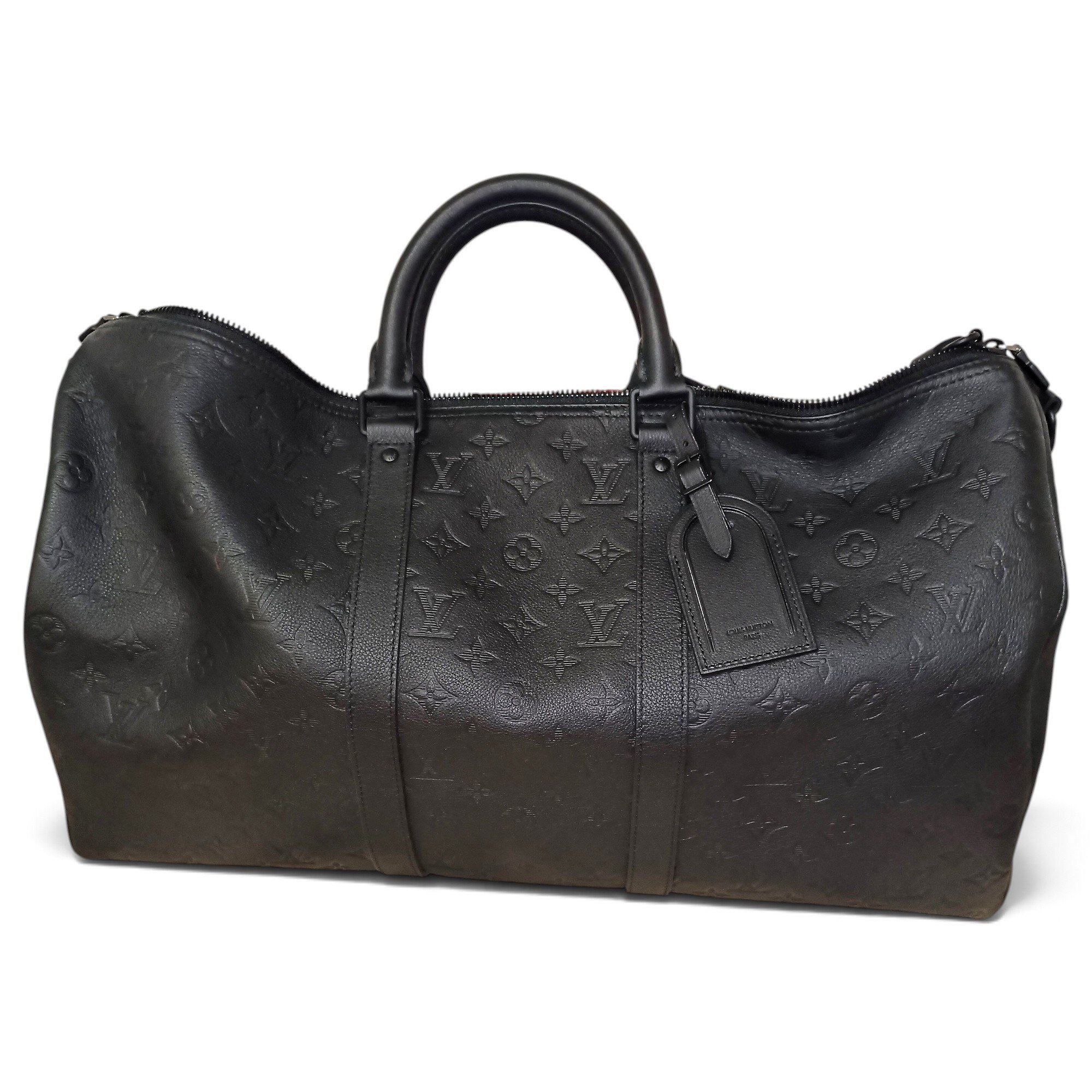 Keepall leather 24h bag
