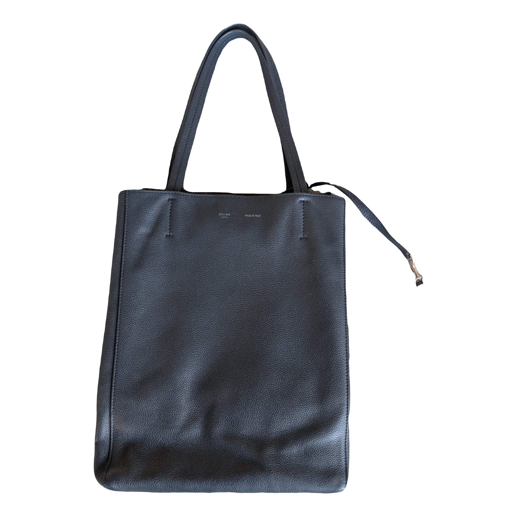 Cabas leather tote