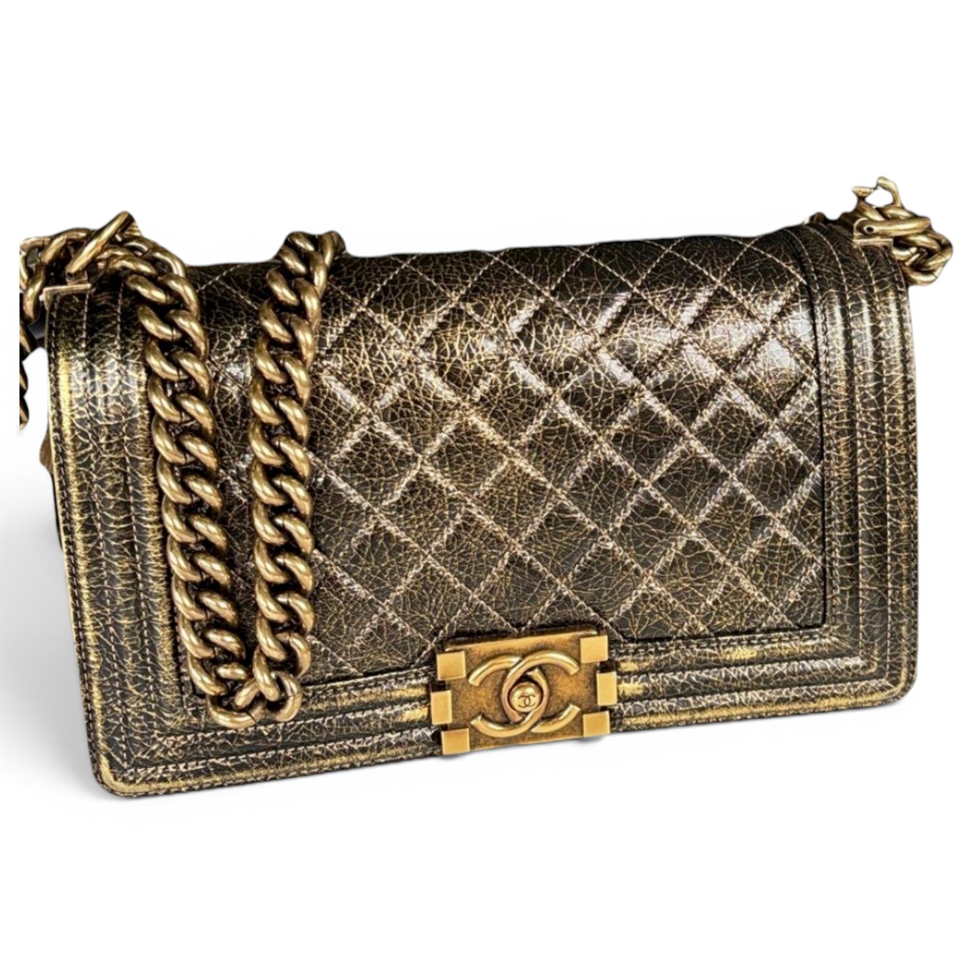 Boy leather handbag