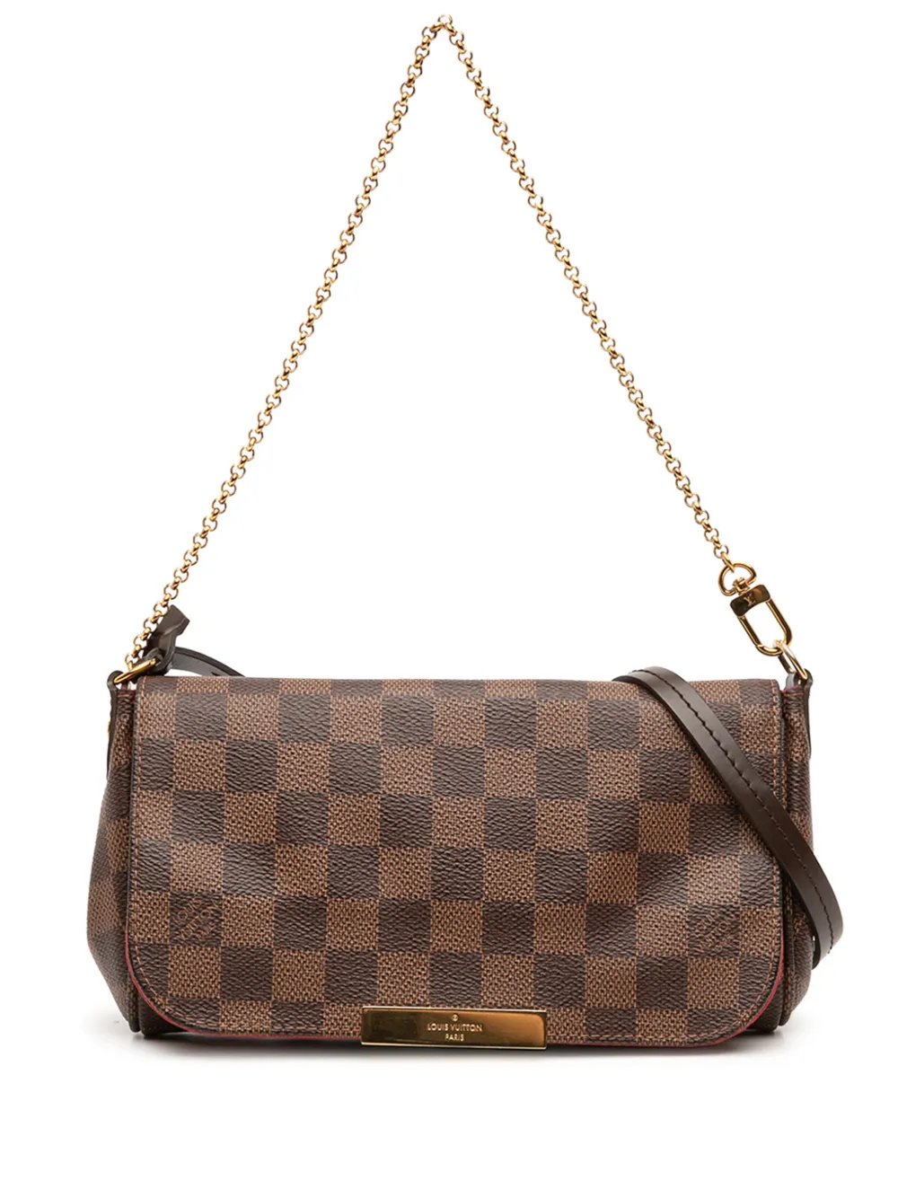 2018 Damier Ebene Favorite PM satchel