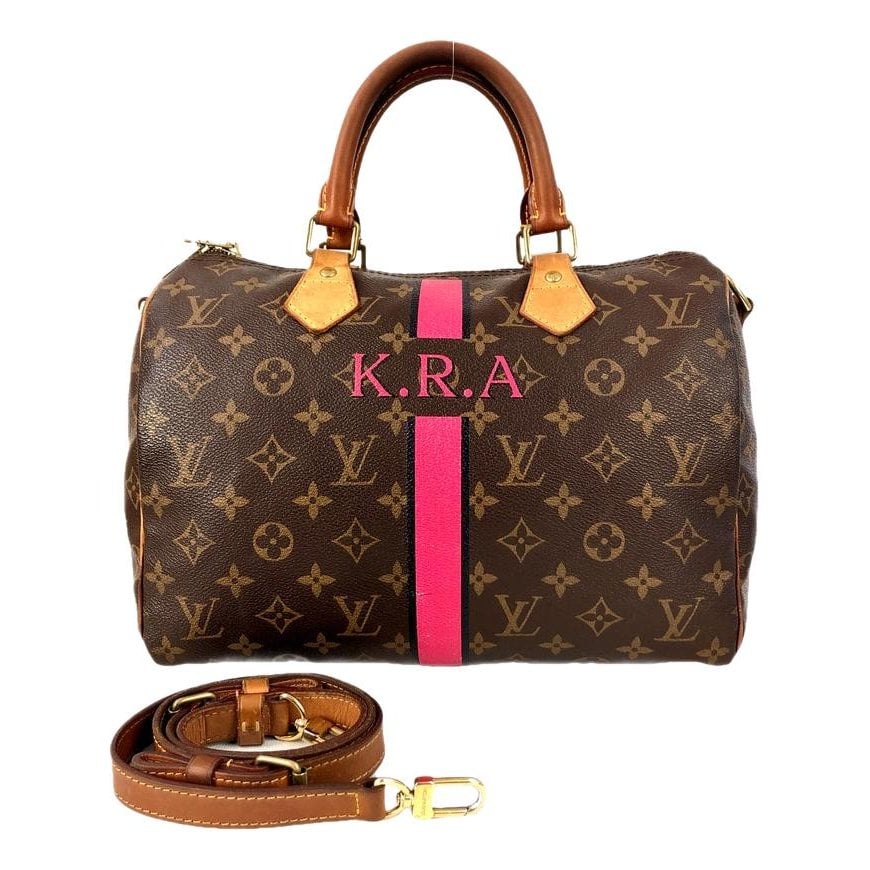 Louis Vuitton Speedy Bandoulière cloth handbag