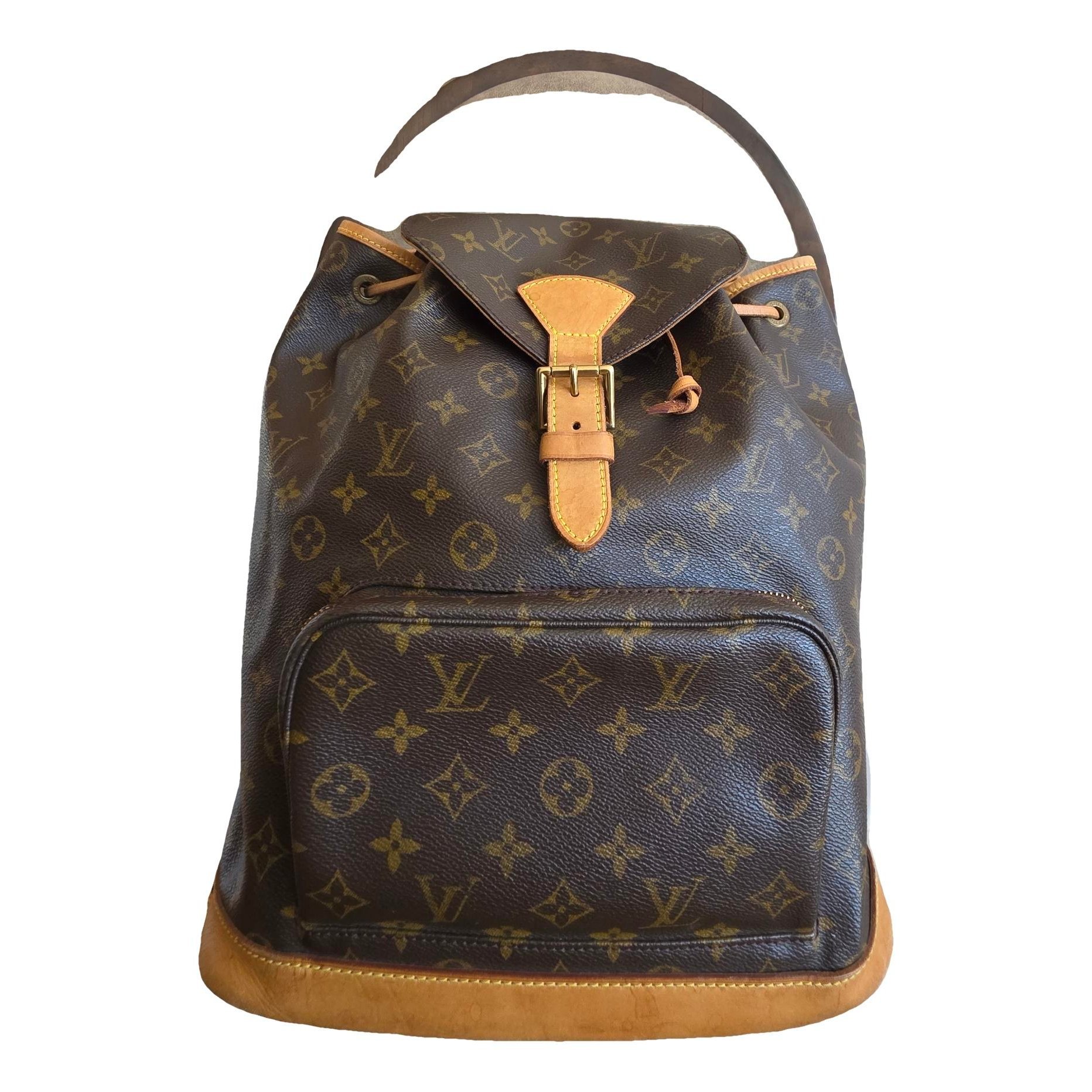 Montsouris Vintage cloth backpack