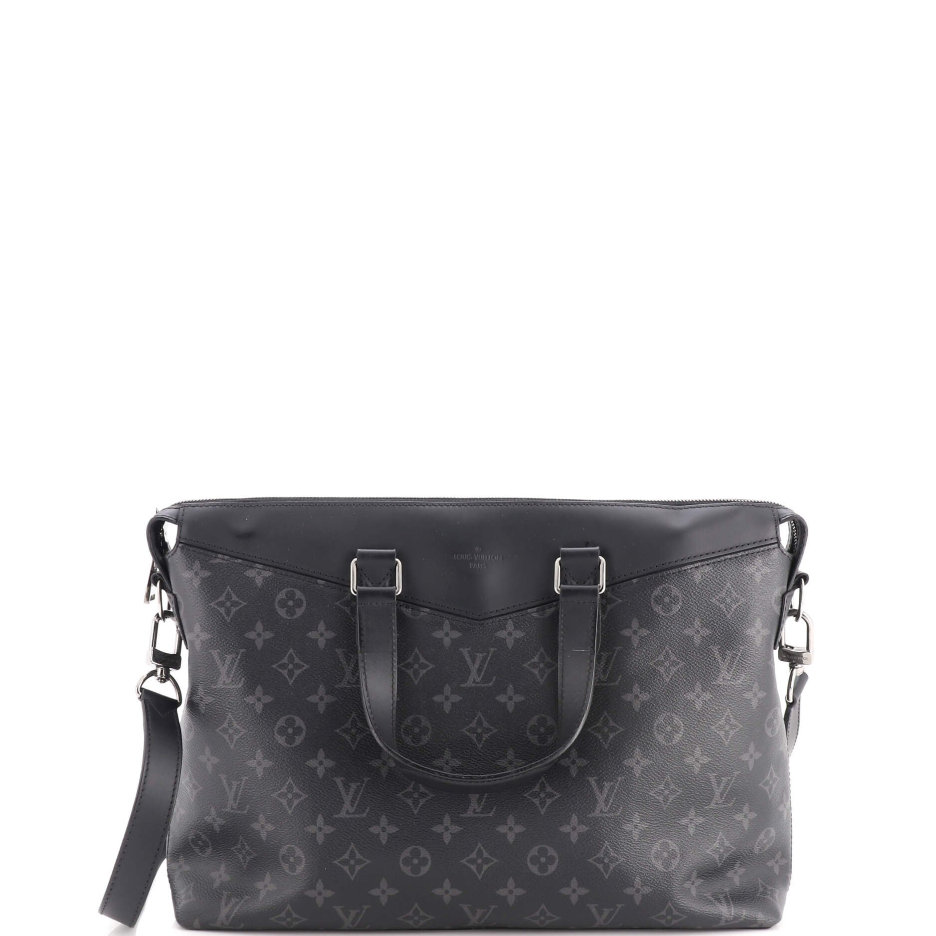 Explorer Briefcase Monogram Eclipse Canvas