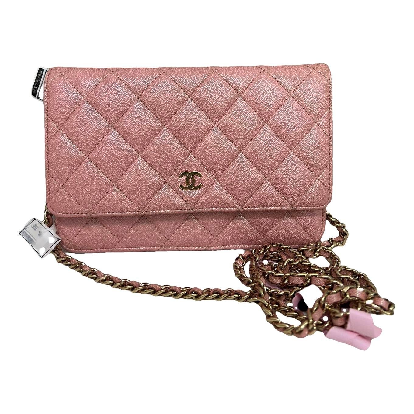 Wallet On Chain Gabrielle leather crossbody bag