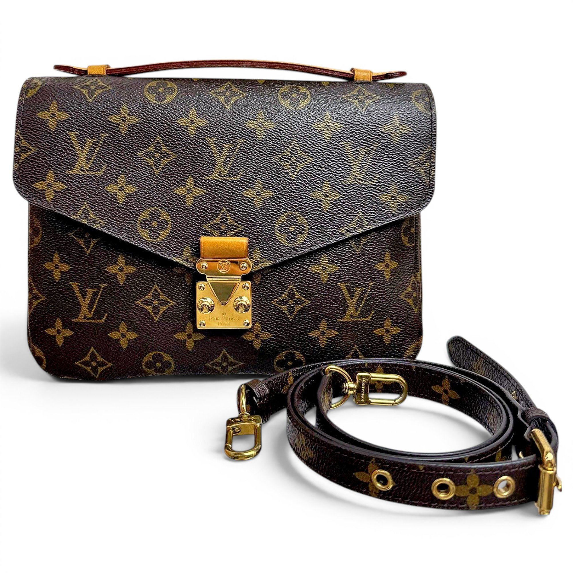 Metis leather handbag
