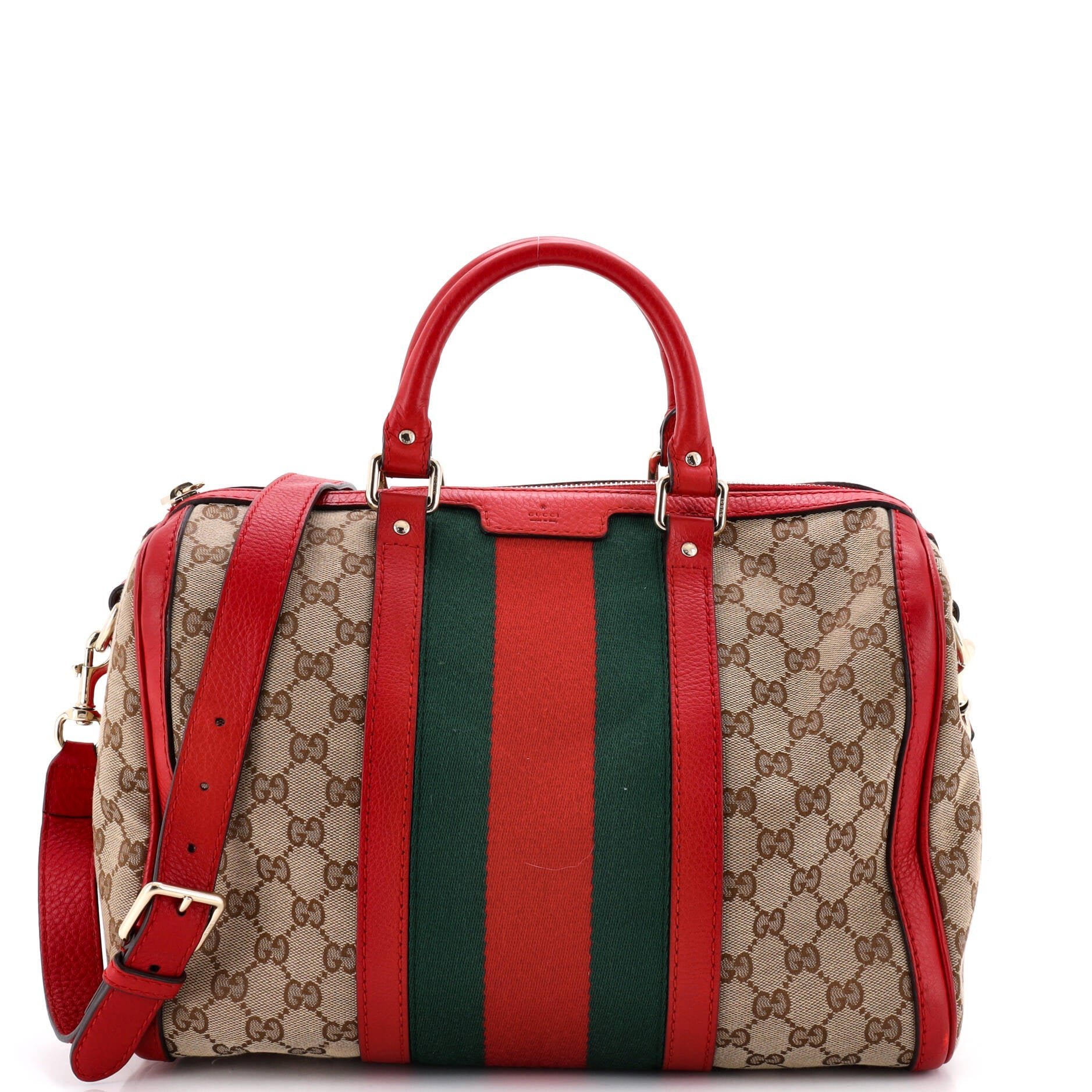 Boston leather satchel