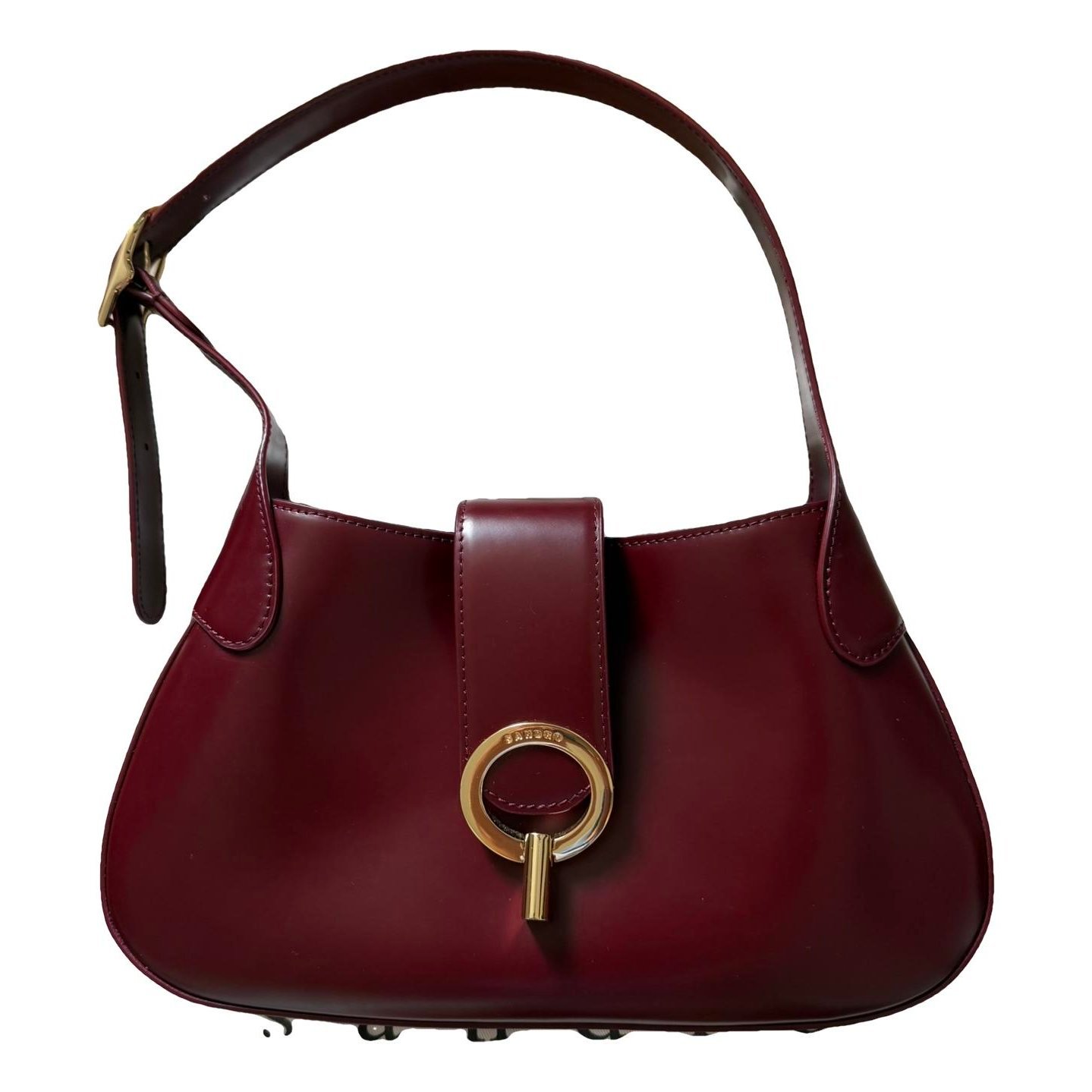 Patent leather handbag