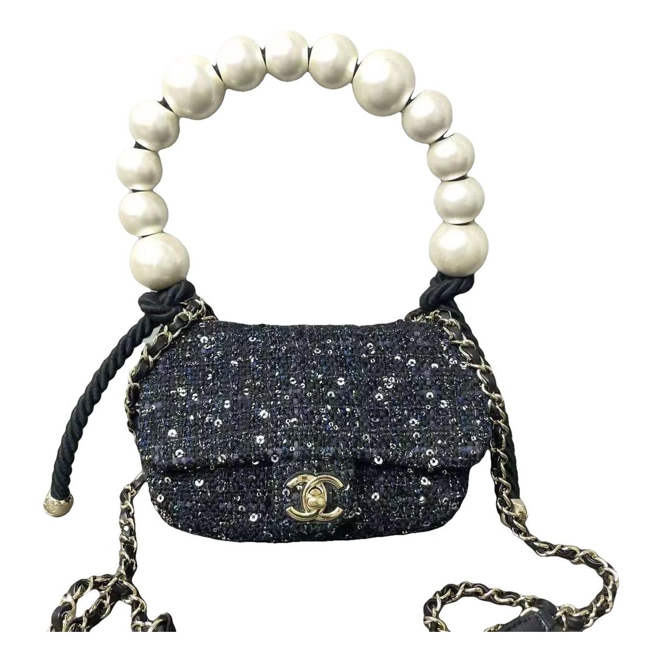 Timeless/Classique tweed crossbody bag