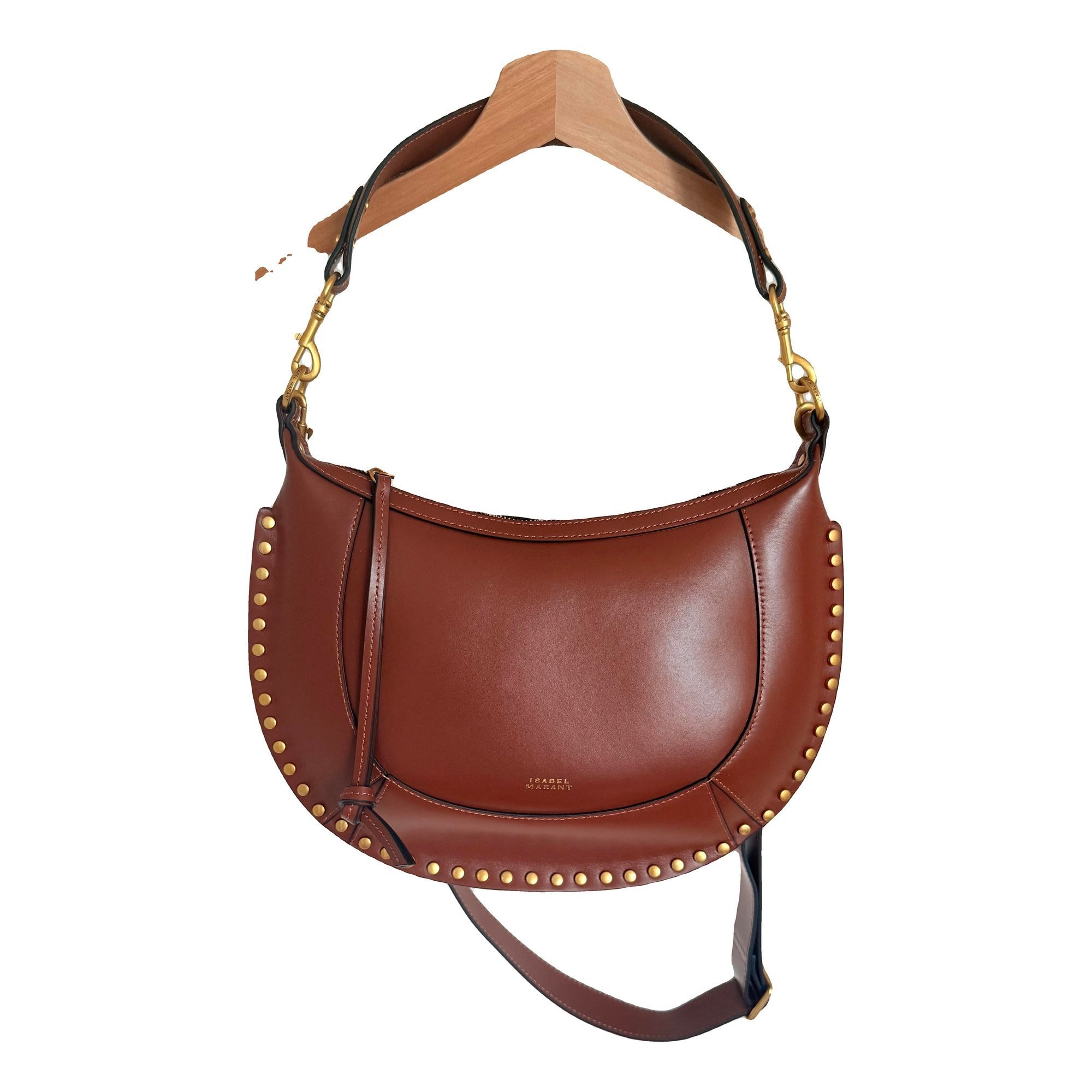 Oskan Moon leather handbag