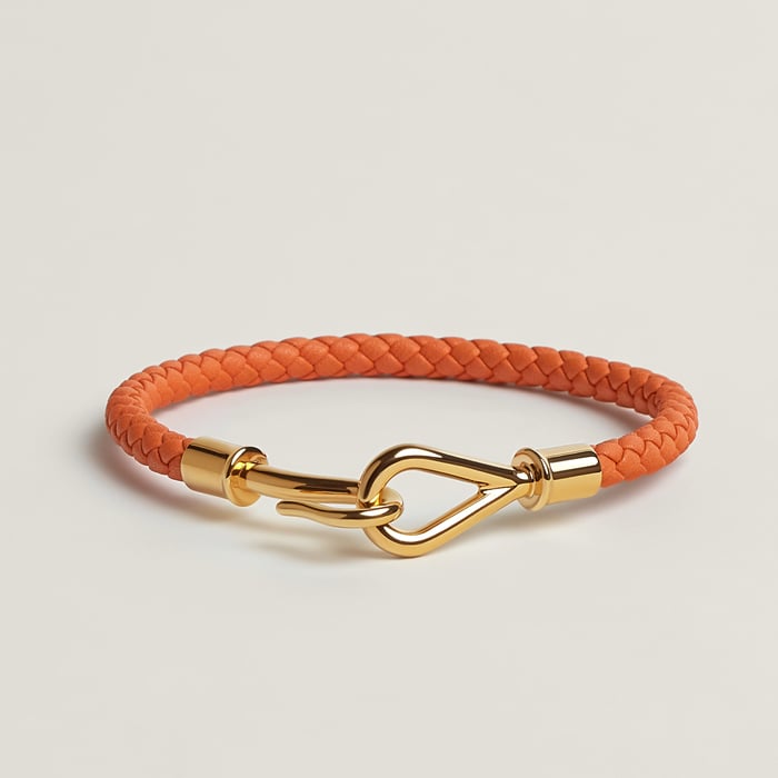 Orange Jumbo H Bracelet