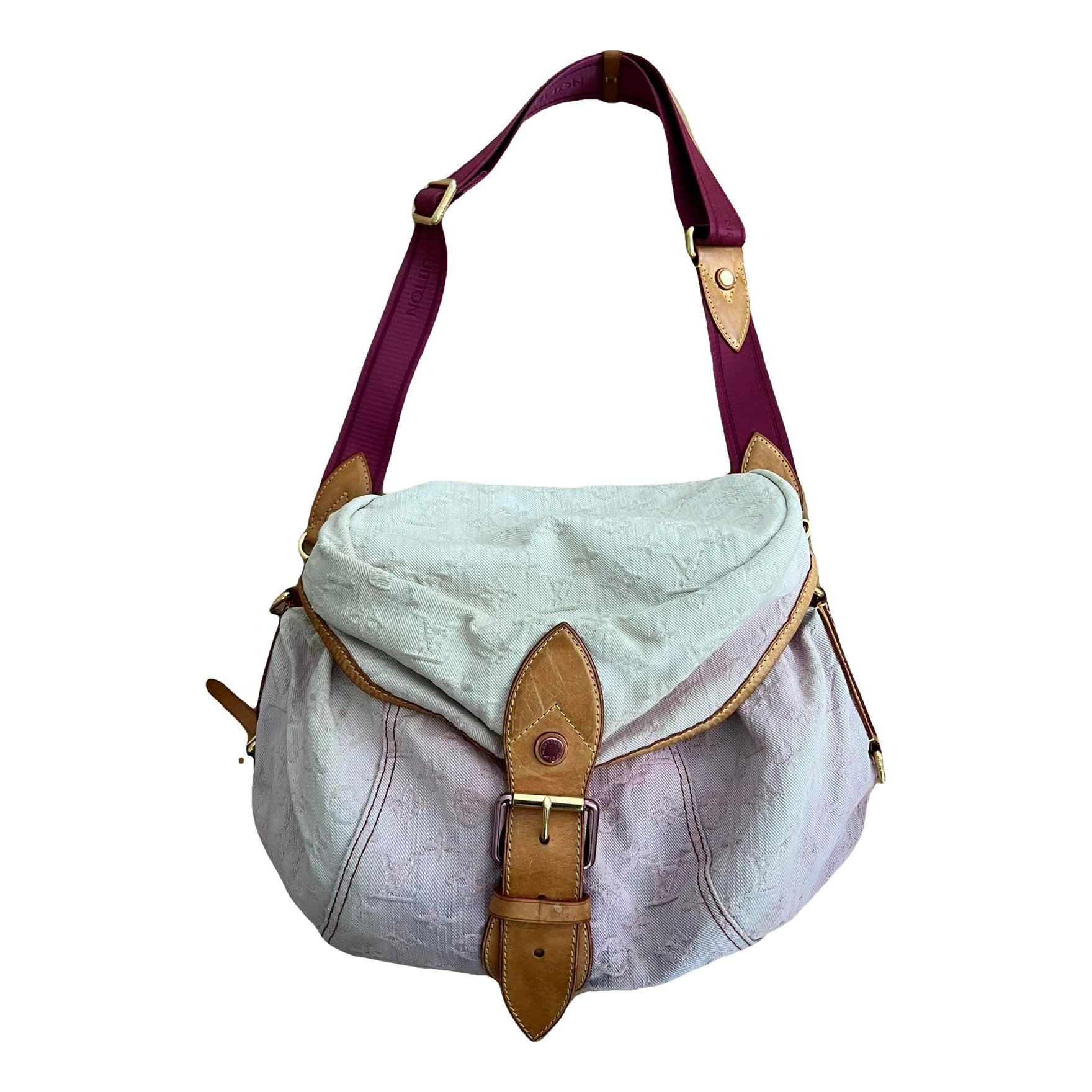 Sunburst cloth handbag
