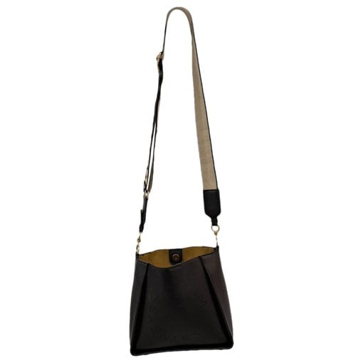 Stella McCartney Logo leather crossbody bag