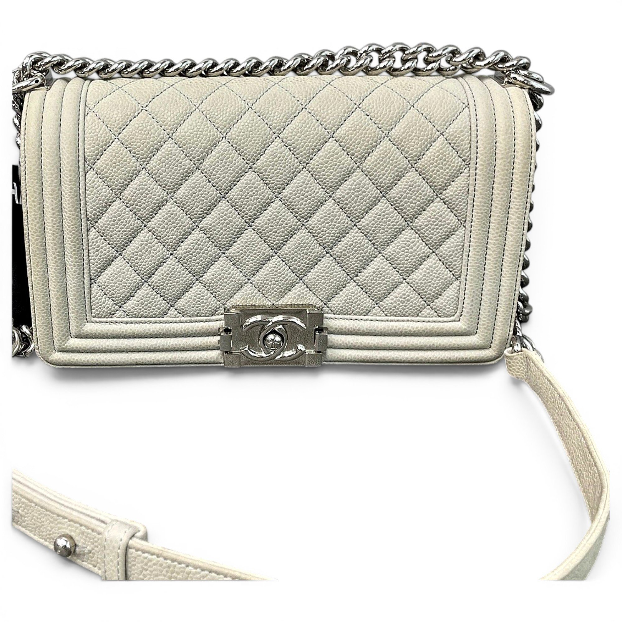 Boy leather crossbody bag