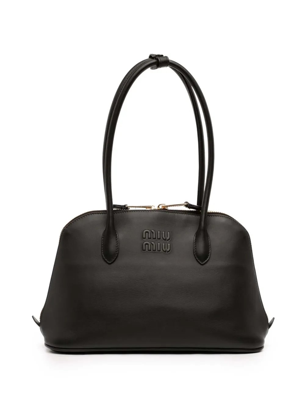 2010-2026 Softy Calfskin Embossed Logo shoulder bag