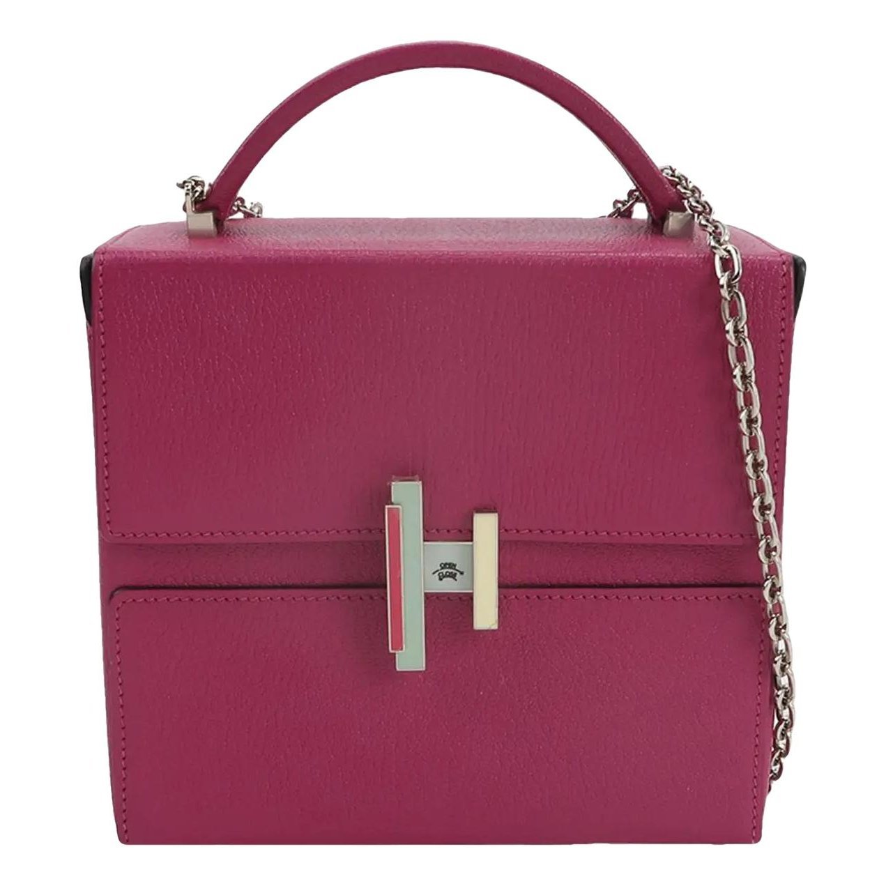 Cinhetic leather handbag