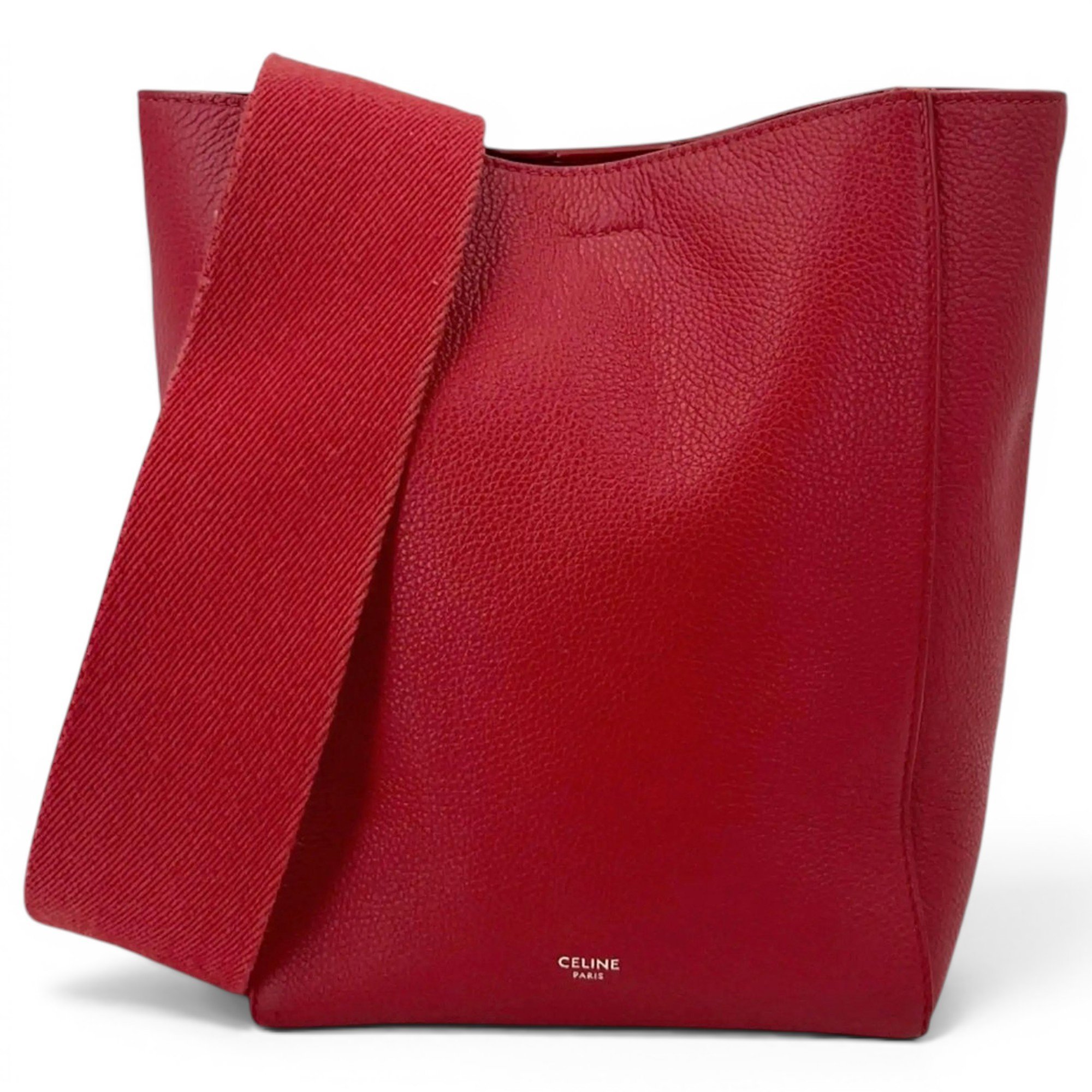 Seau Sangle leather tote
