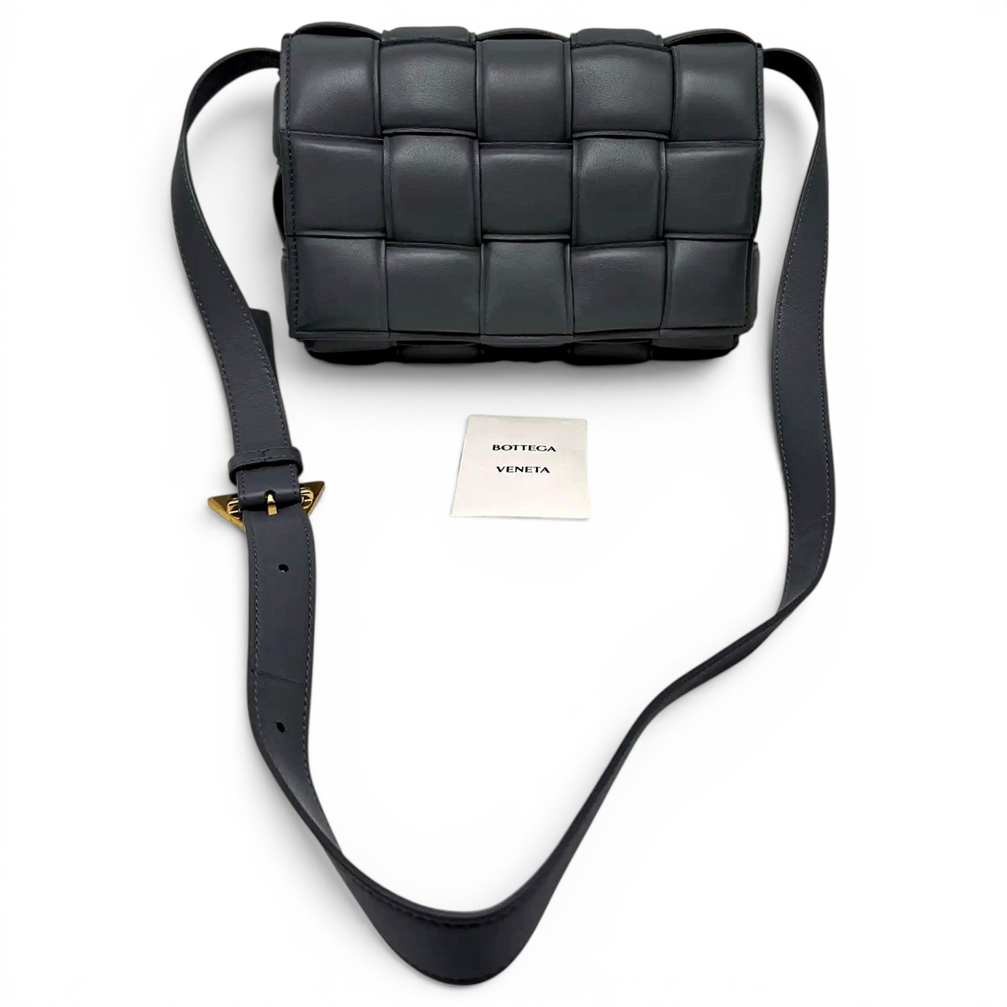Cassette Padded leather crossbody bag