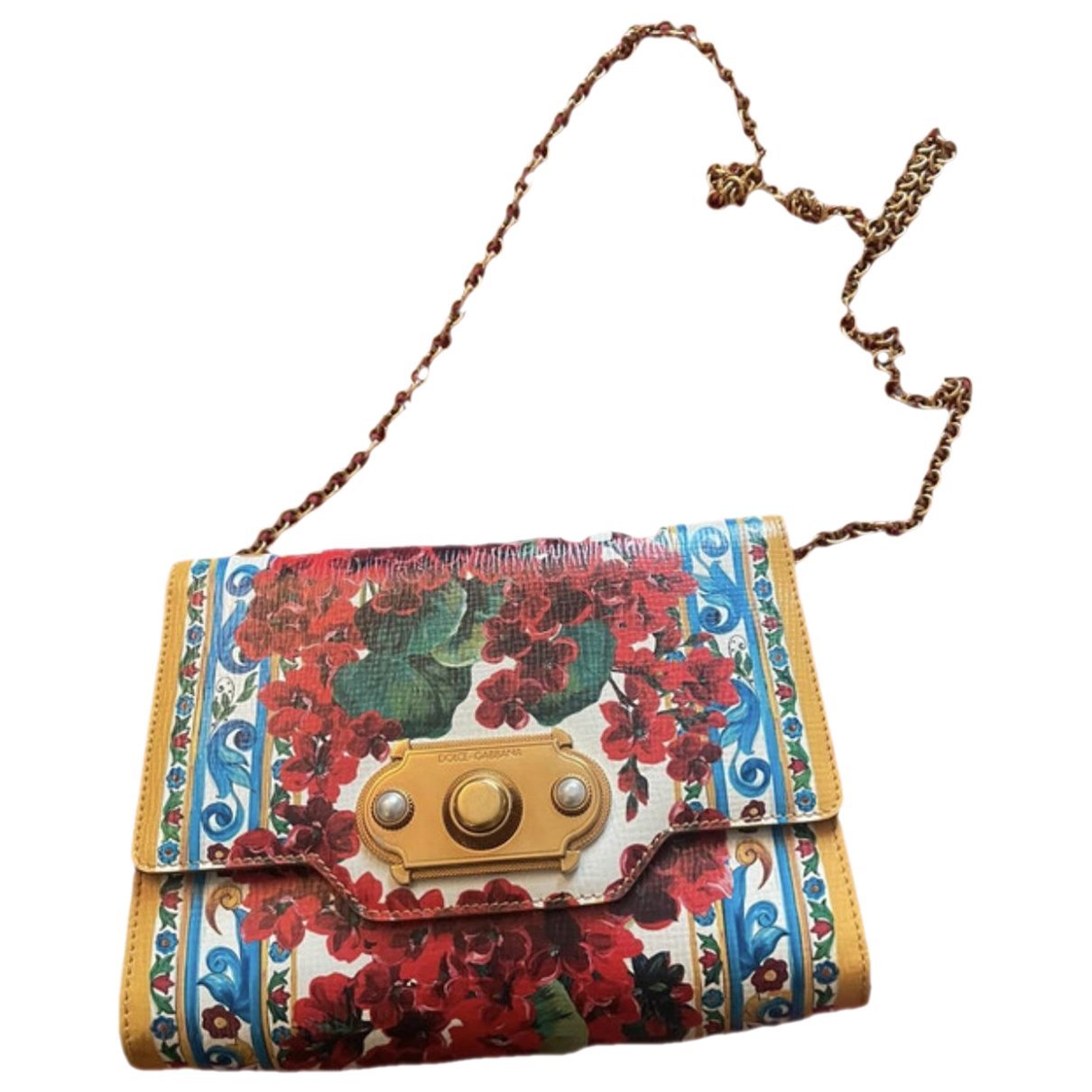 DG Girls leather crossbody bag