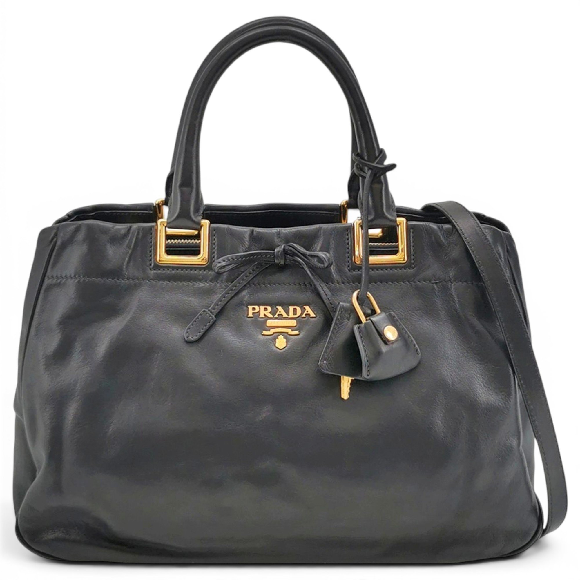 Leather handbag