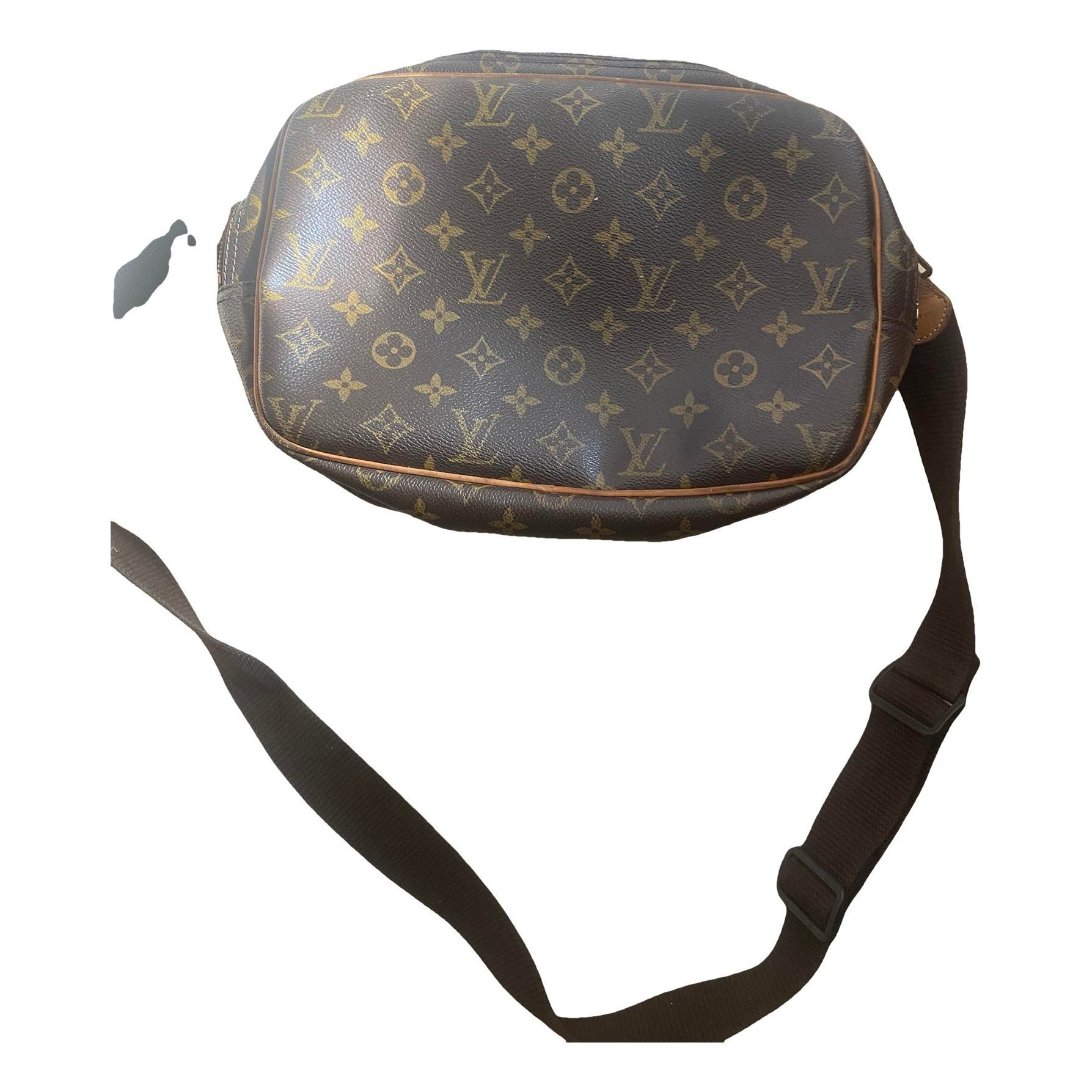 Reporter leather handbag