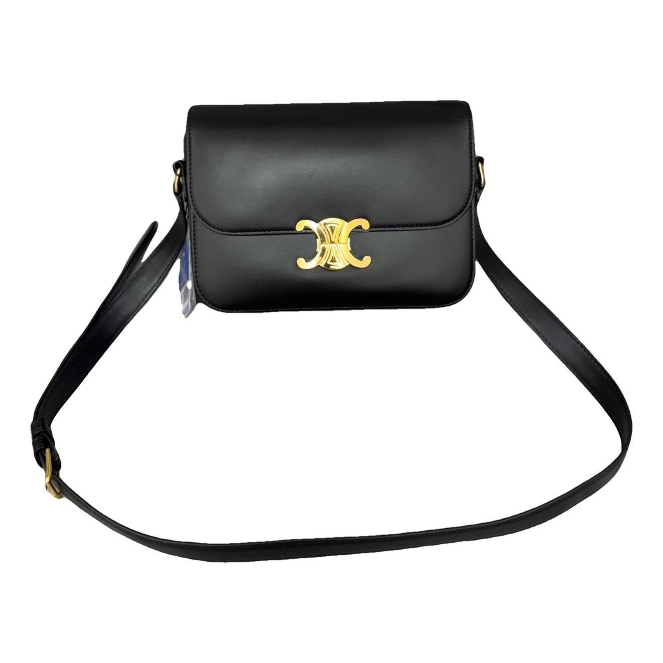 Triomphe leather handbag