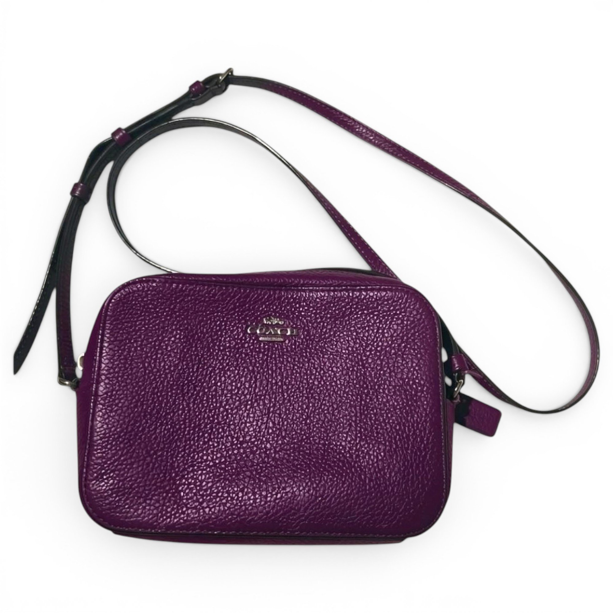 Leather crossbody bag
