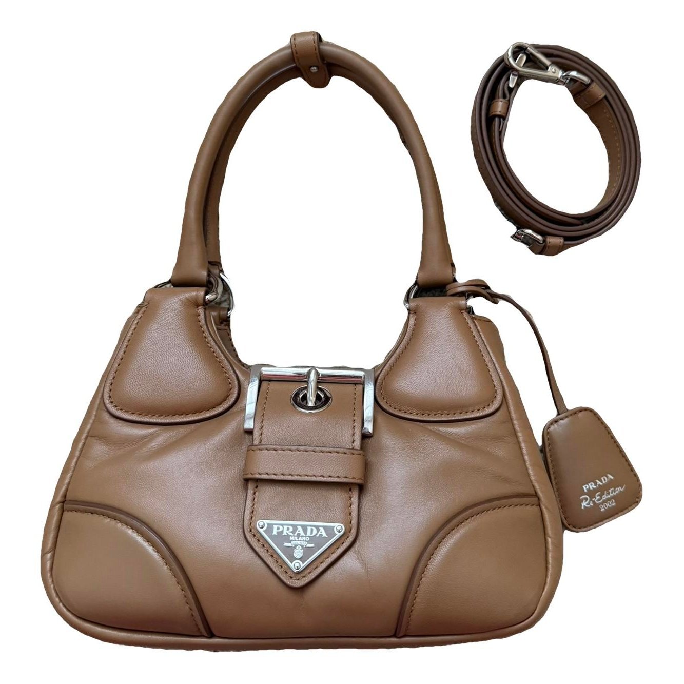 Moon leather handbag