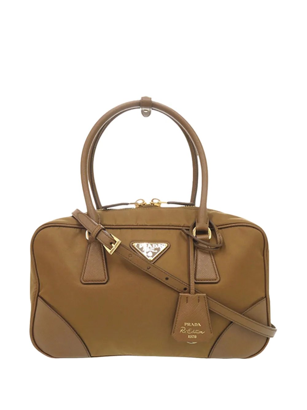 2013-2026 Medium Saffiano Trimmed Re Nylon Re Edition 1978 satchel