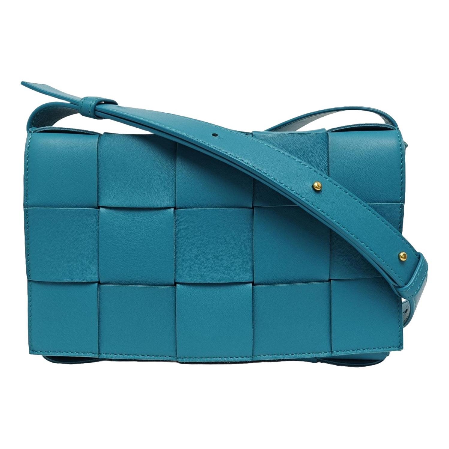 Brick Cassette leather handbag