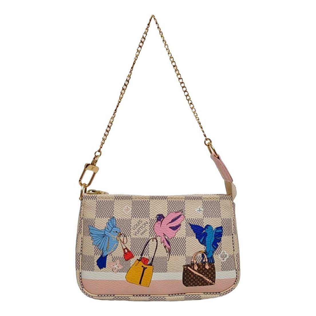 Pochette Accessoire leather handbag