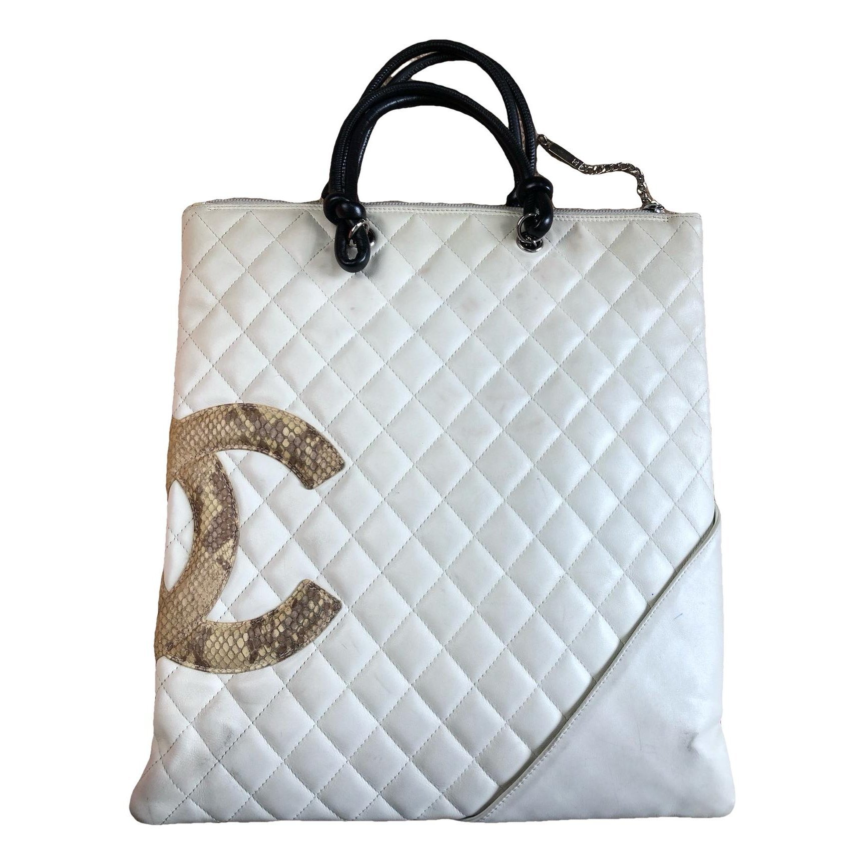 Leather tote