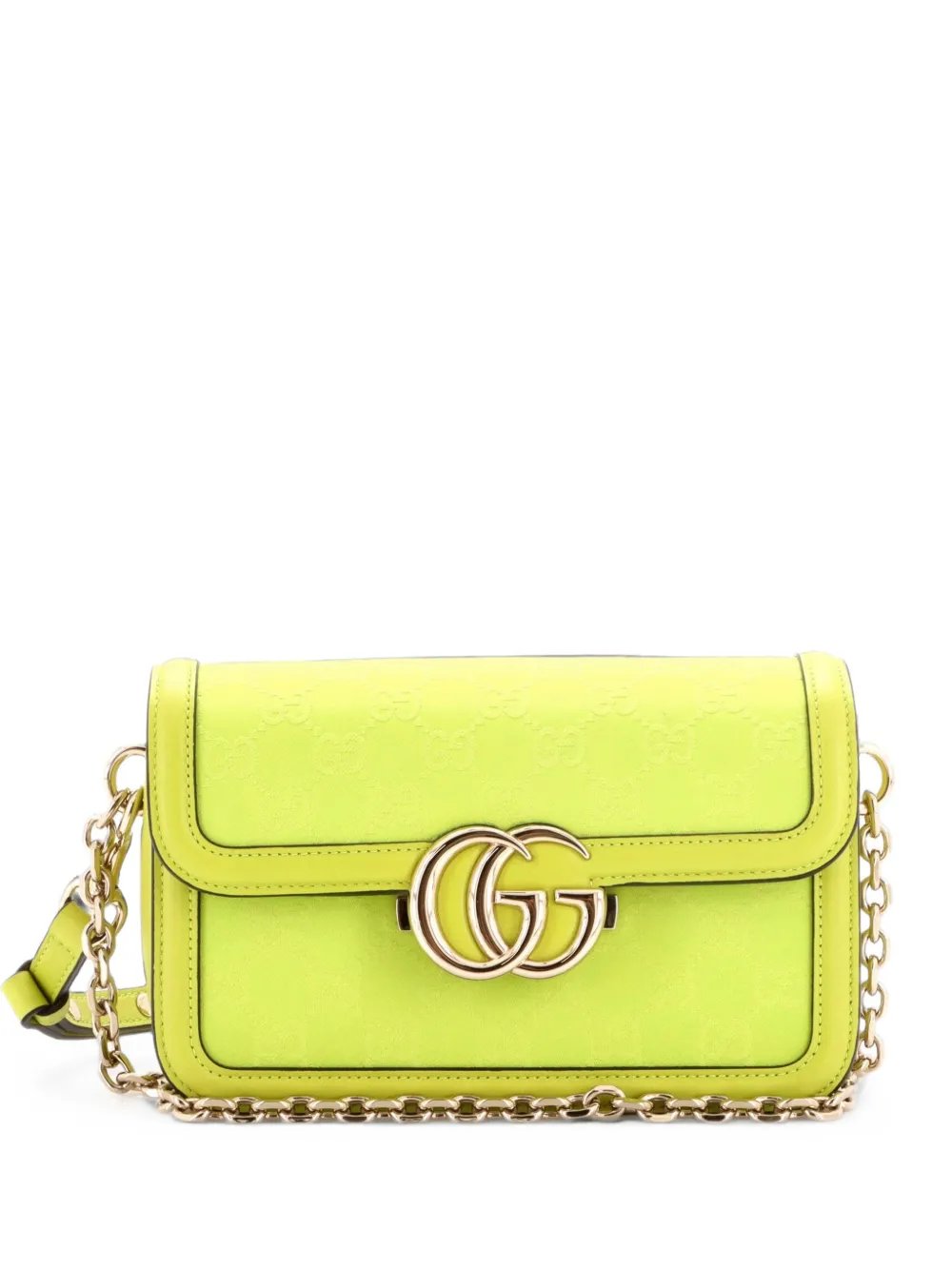 Go GG Canvas with Leather Small shoulder bag