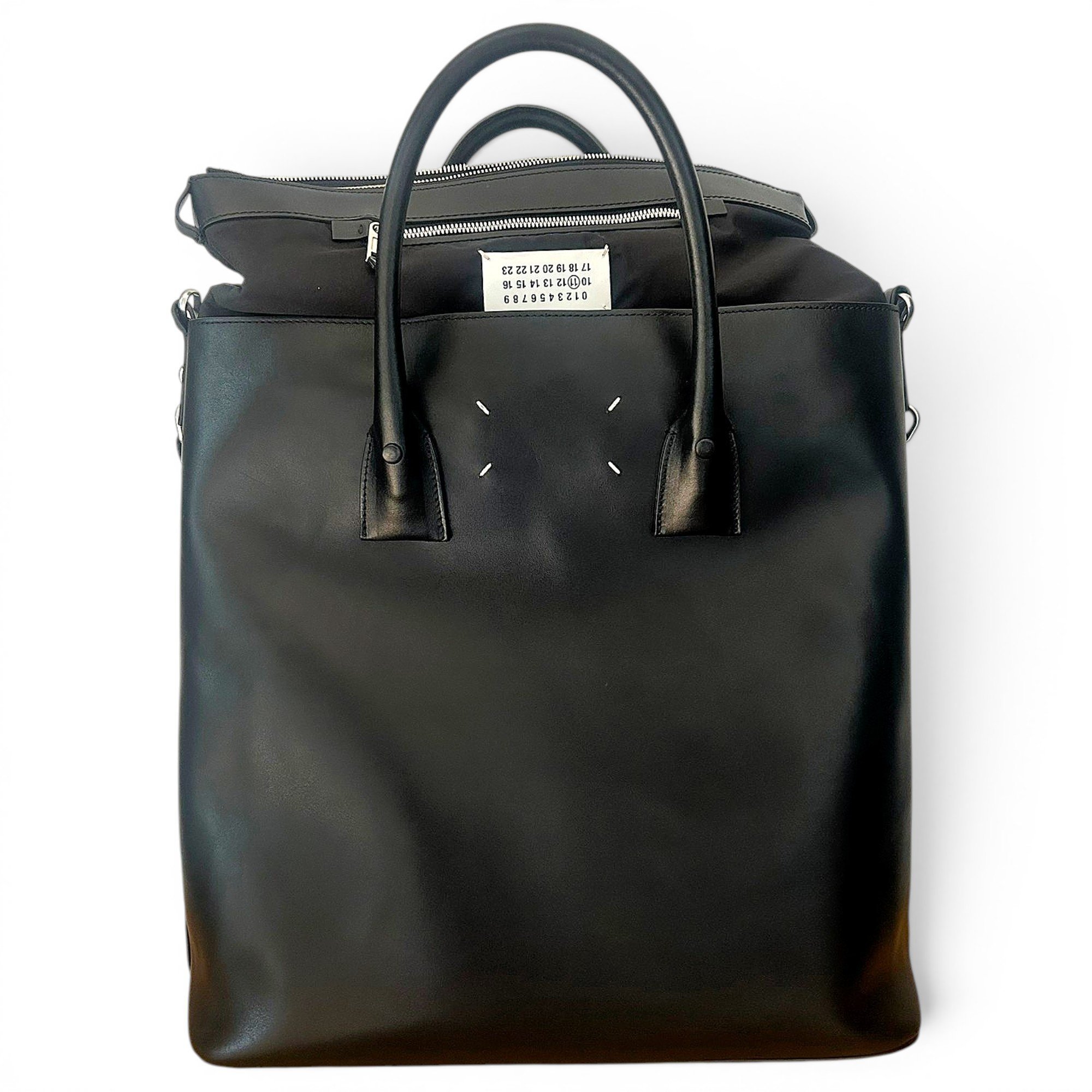 5AC leather tote