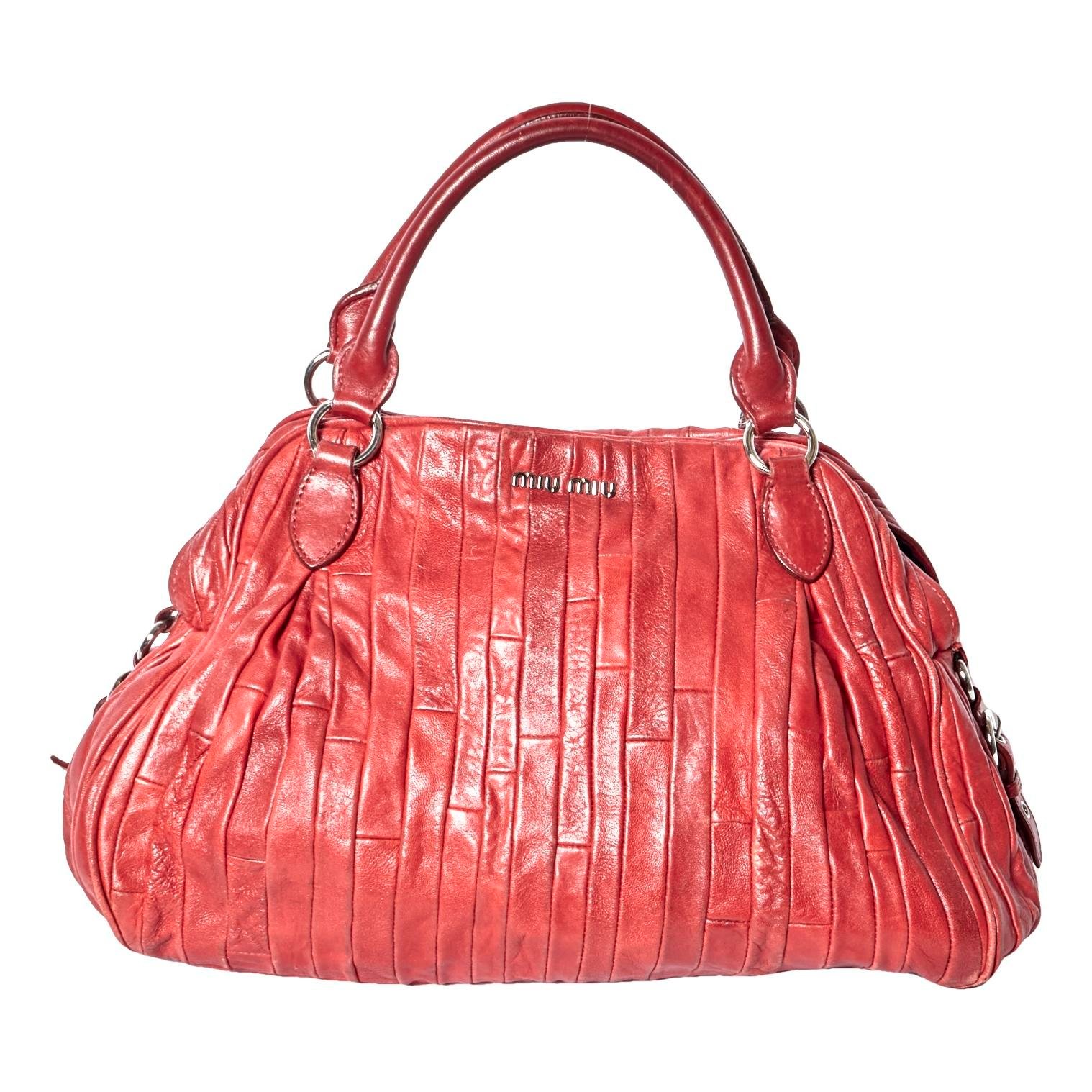 Leather handbag