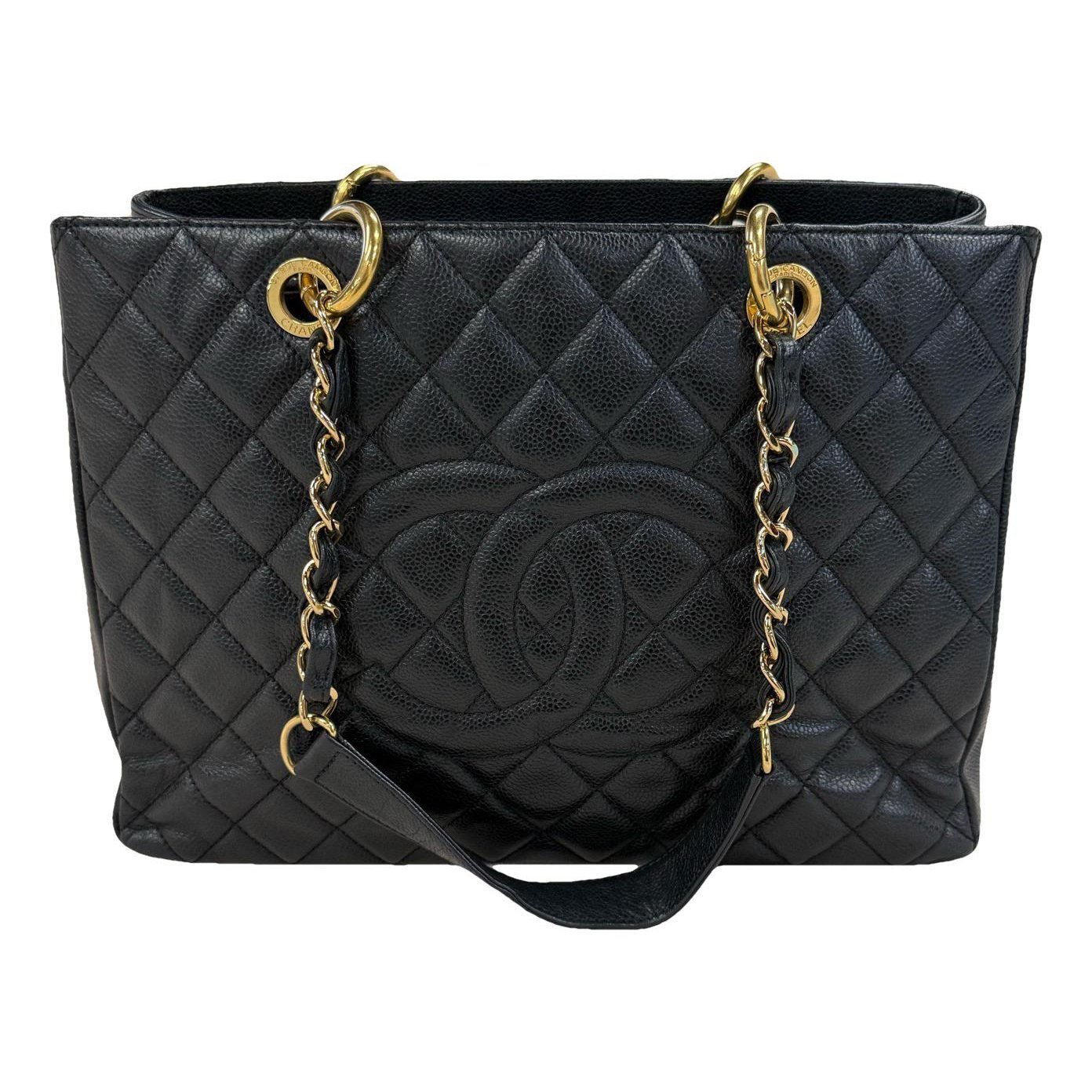 Grand shopping leather handbag