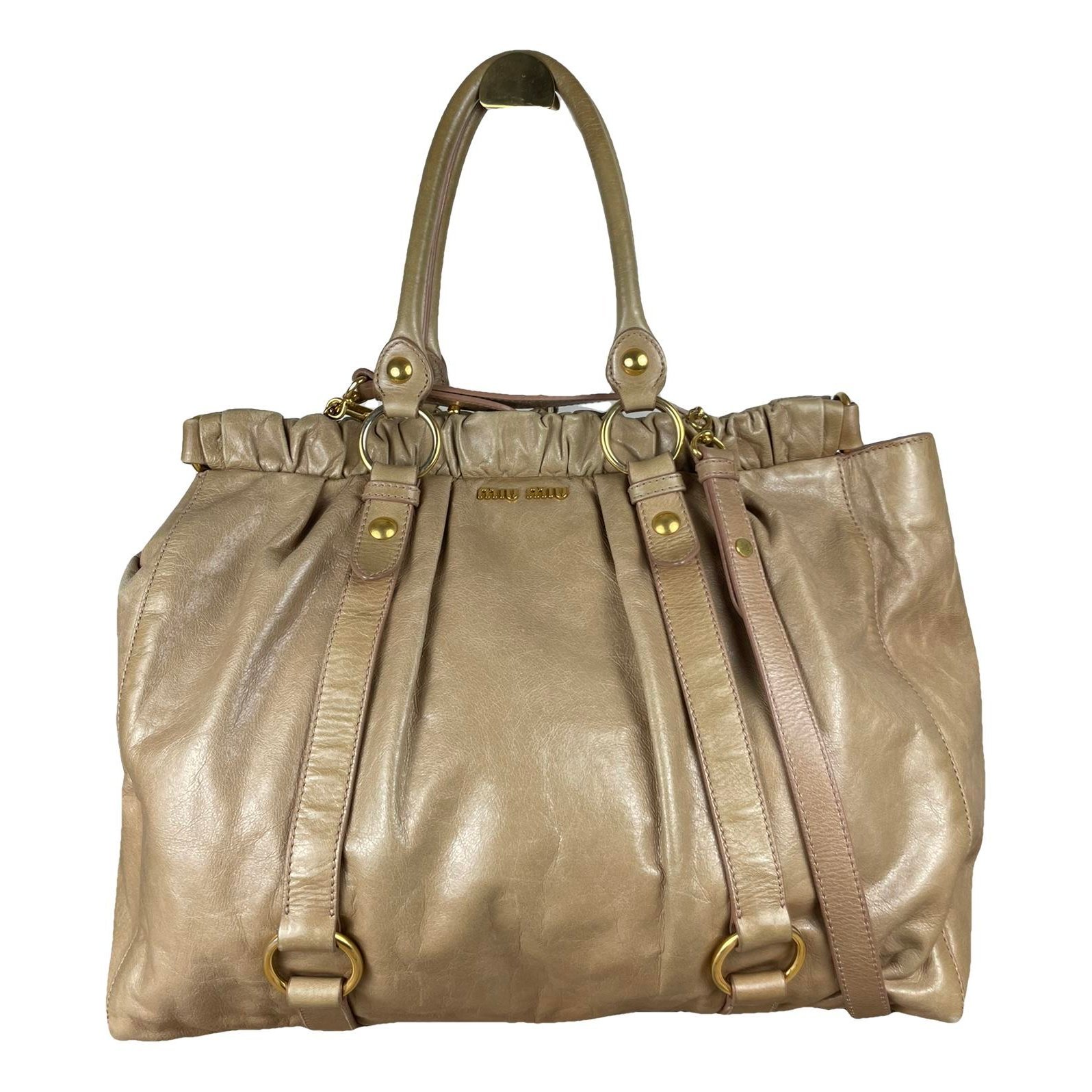Vitello leather handbag